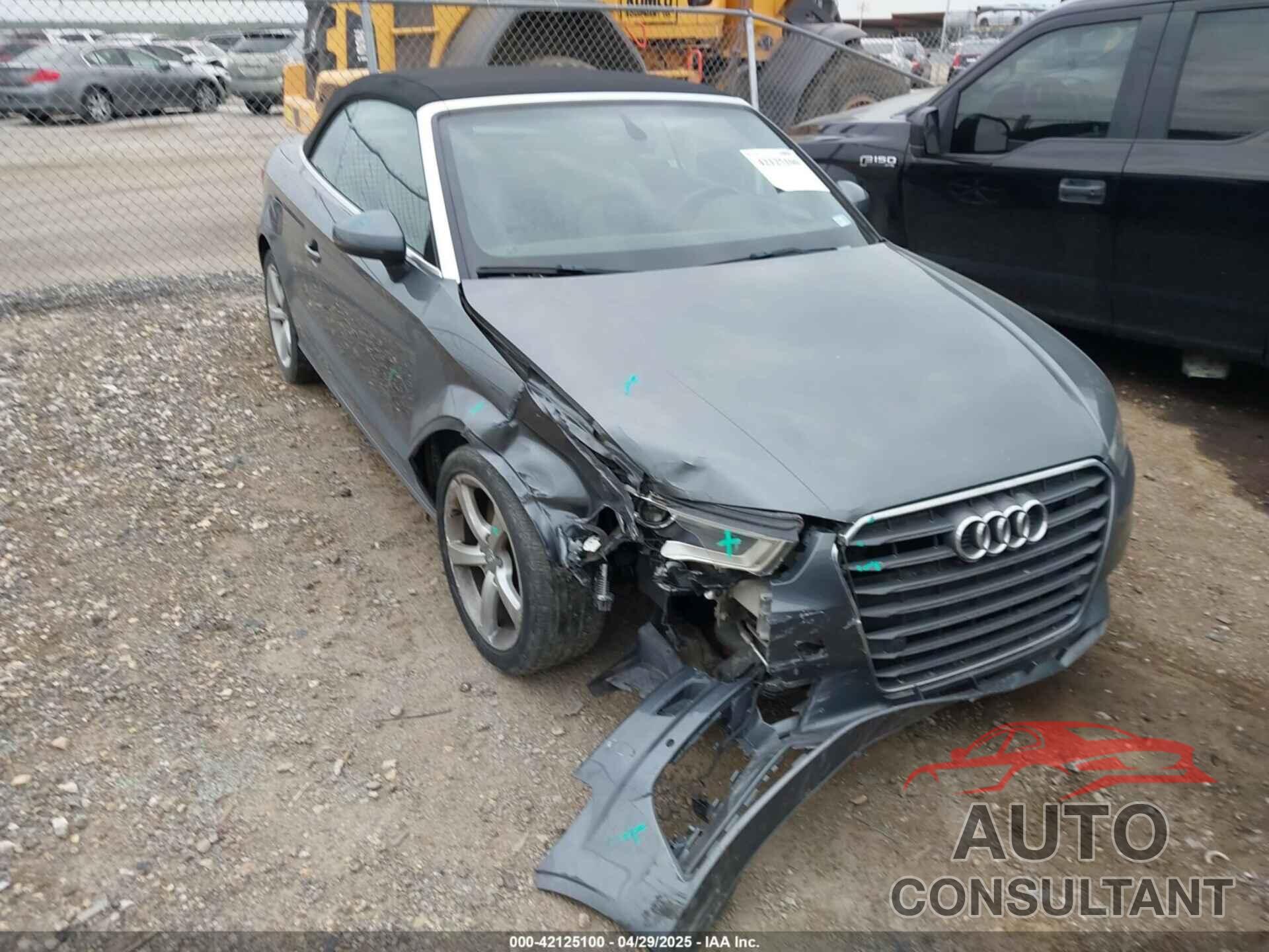 AUDI A3 2016 - WAU67LFF5G1106190
