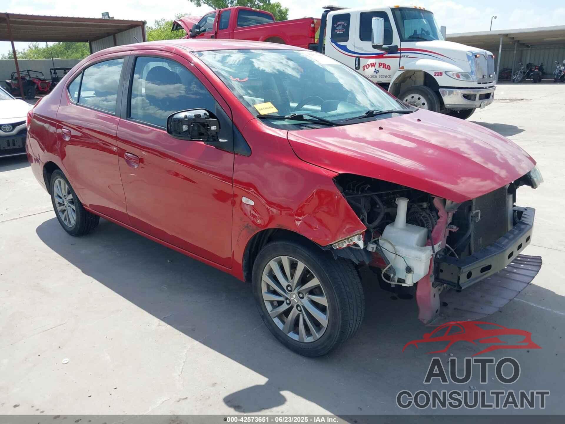 MITSUBISHI MIRAGE G4 2018 - ML32F3FJ3JHF01580
