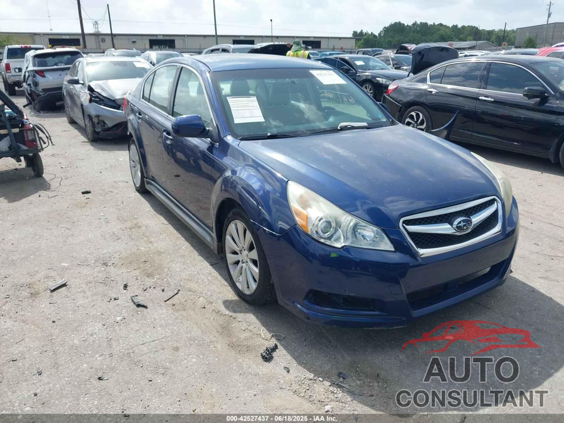 SUBARU LEGACY 2011 - 4S3BMCK61B3227490