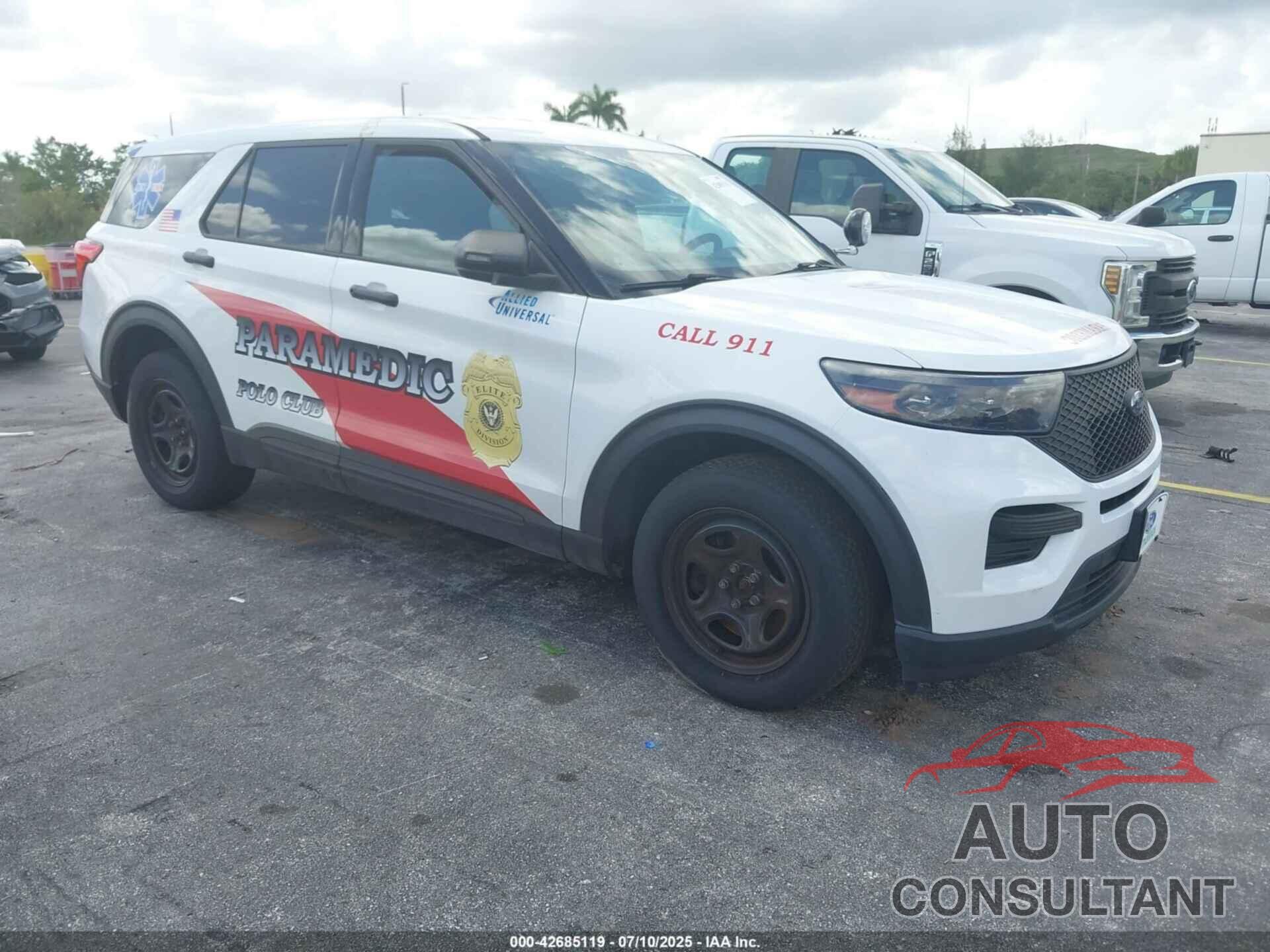 FORD POLICE INTERCEPTOR 2021 - 1FM5K8AB1MGB83335