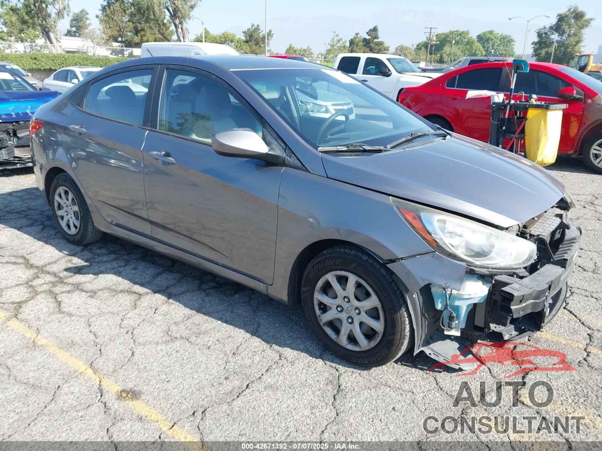 HYUNDAI ACCENT 2014 - KMHCT4AE4EU705871
