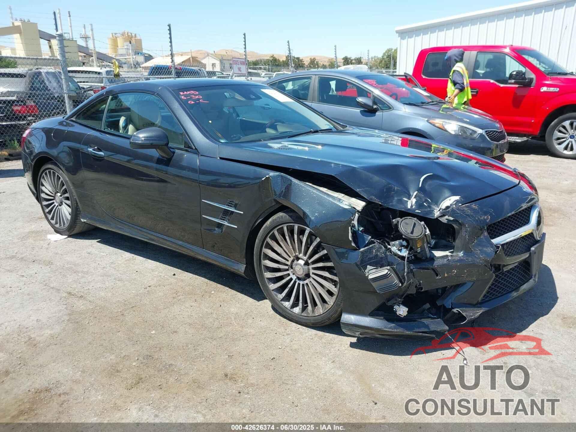 MERCEDES-BENZ SL 550 2013 - WDDJK7DA8DF010469