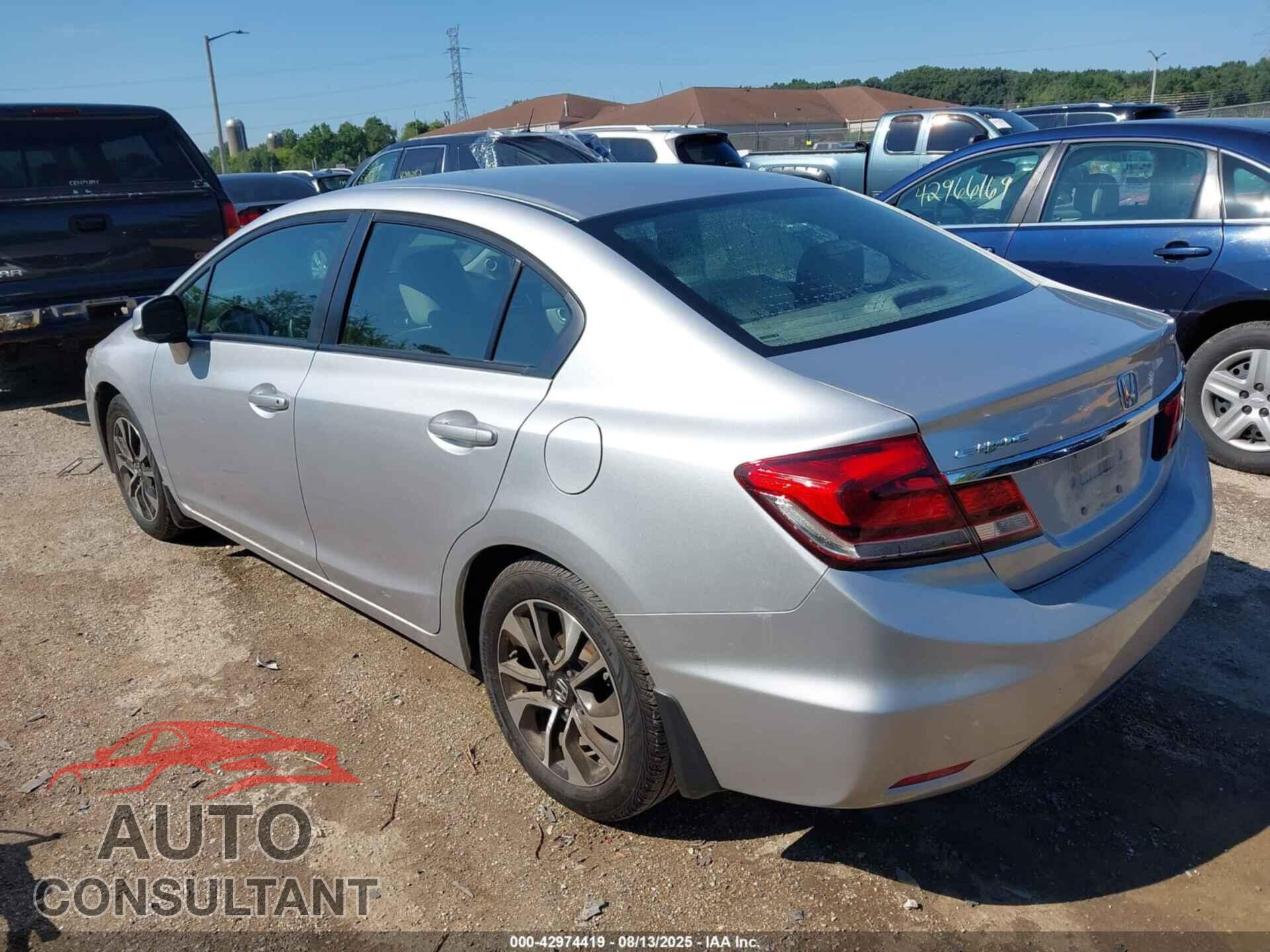 HONDA CIVIC 2013 - 19XFB2F87DE073019