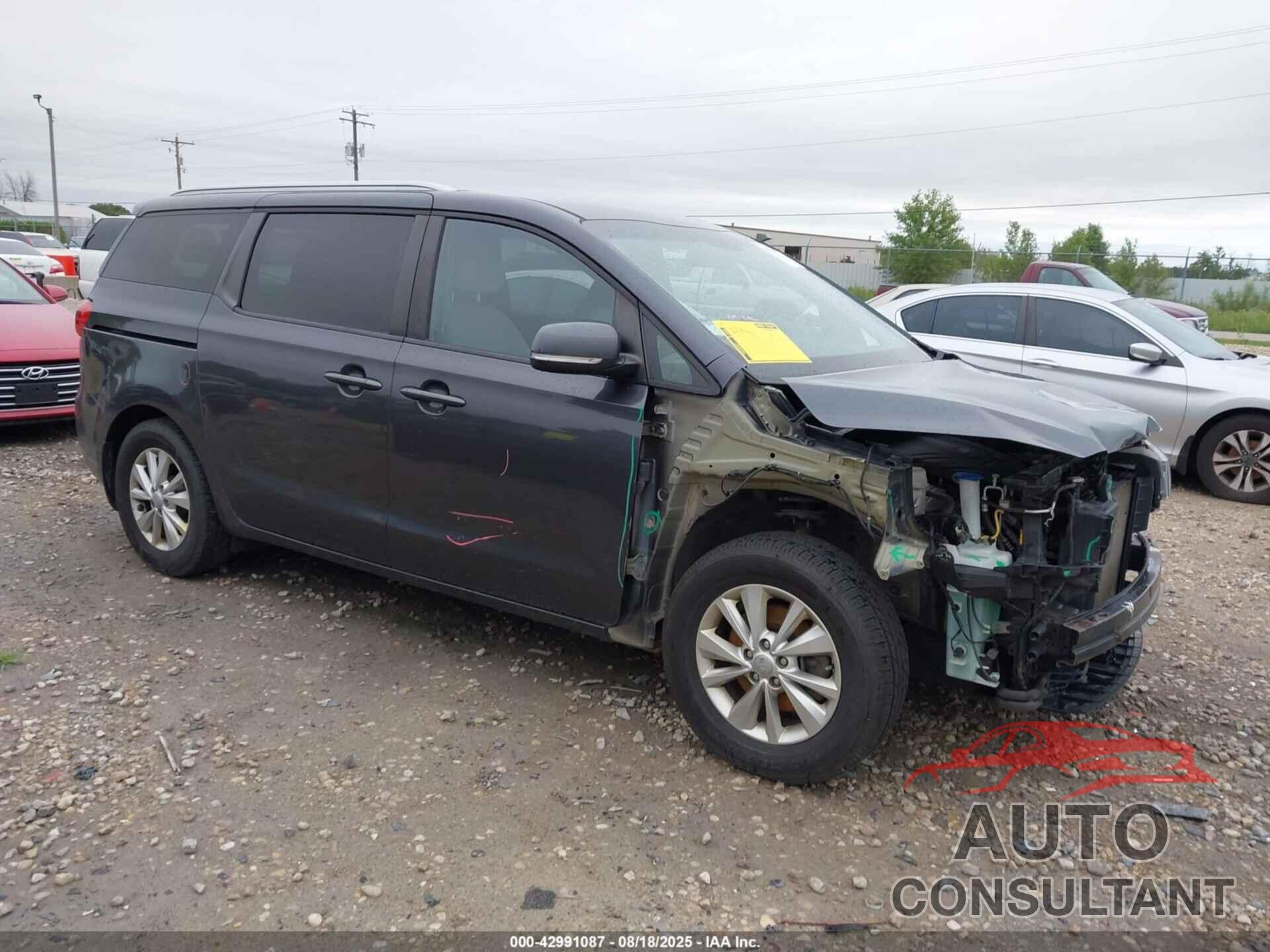 KIA SEDONA 2016 - KNDMB5C15G6081999