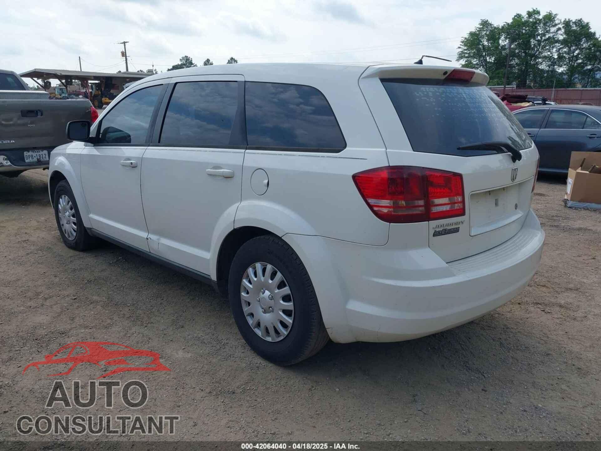 DODGE JOURNEY 2009 - 3D4GG47B89T176547