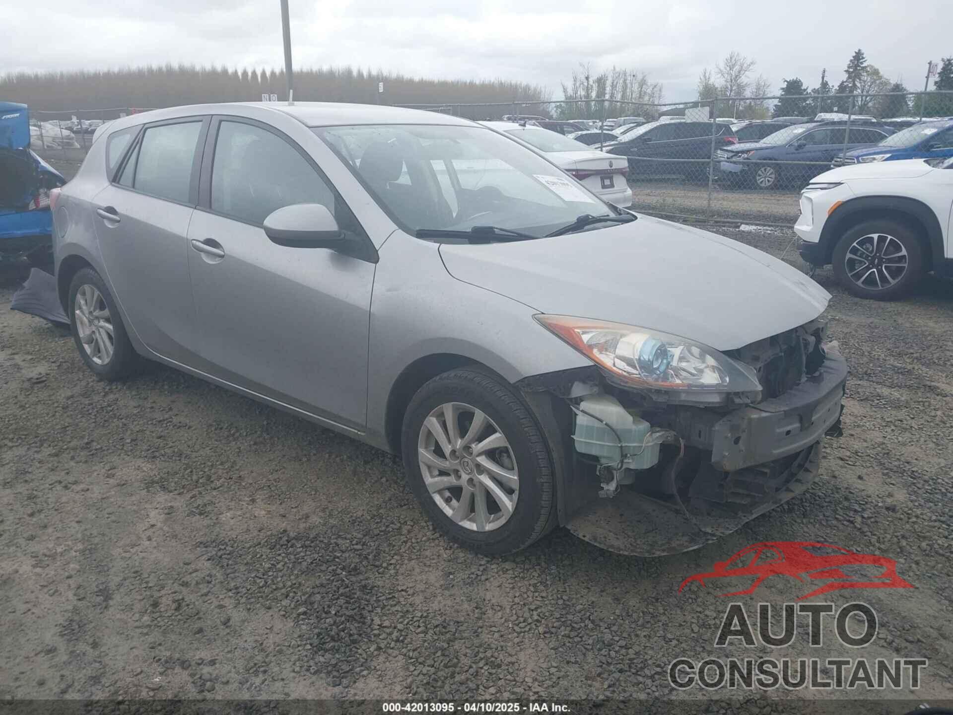 MAZDA MAZDA3 2012 - JM1BL1L8XC1596112