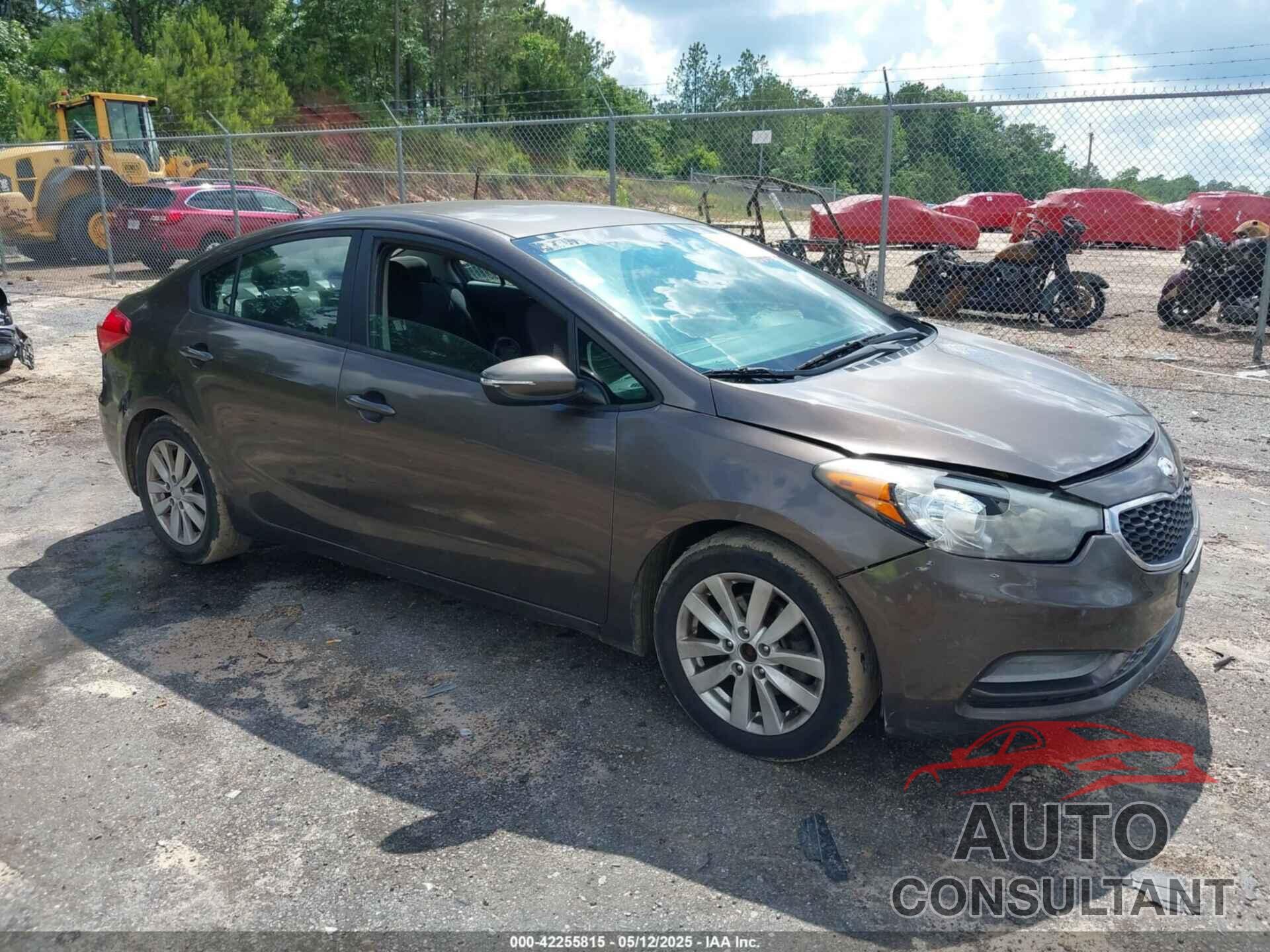 KIA FORTE 2015 - KNAFX4A6XF5269163