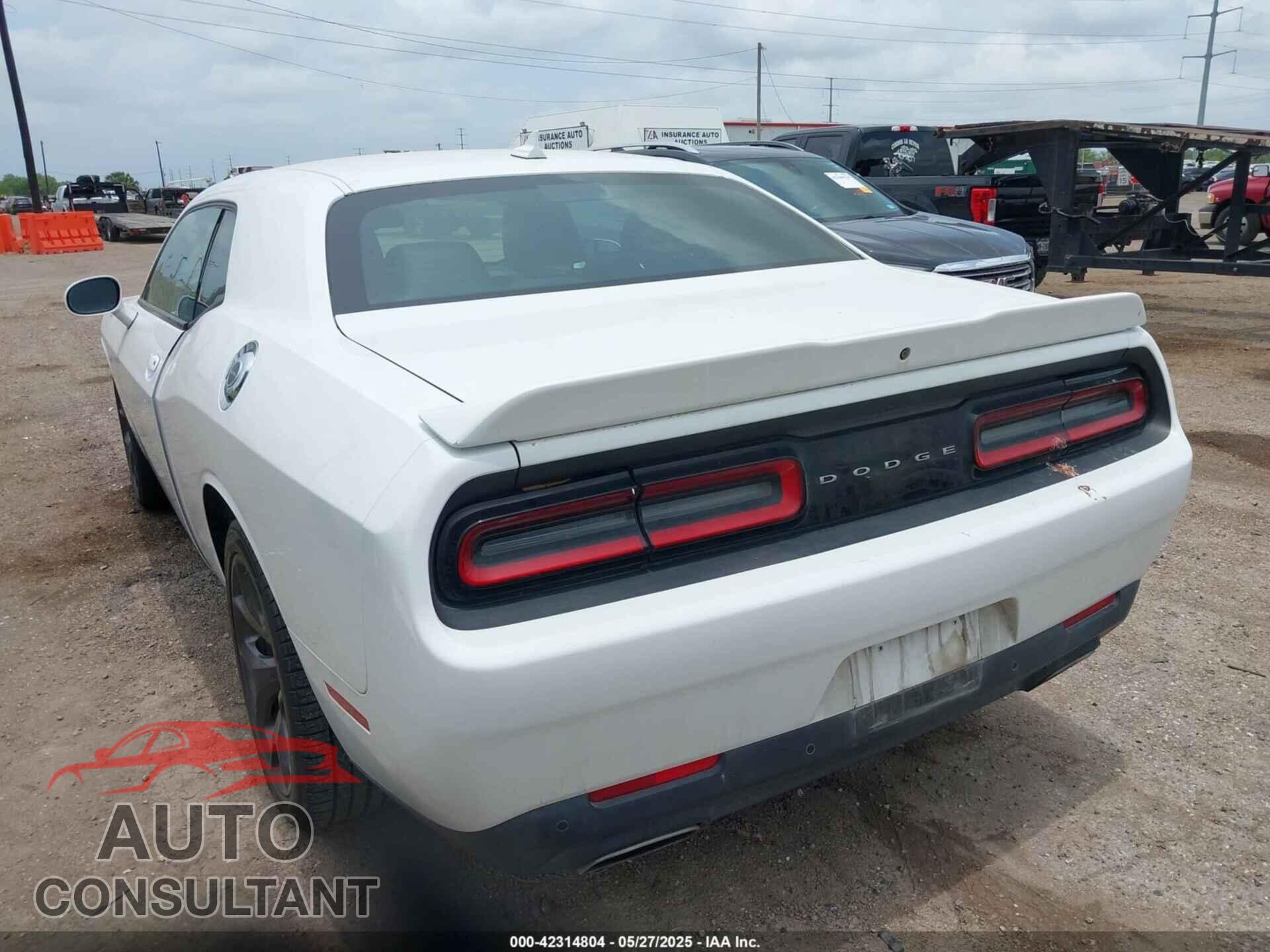 DODGE CHALLENGER 2019 - 2C3CDZAG7KH596311