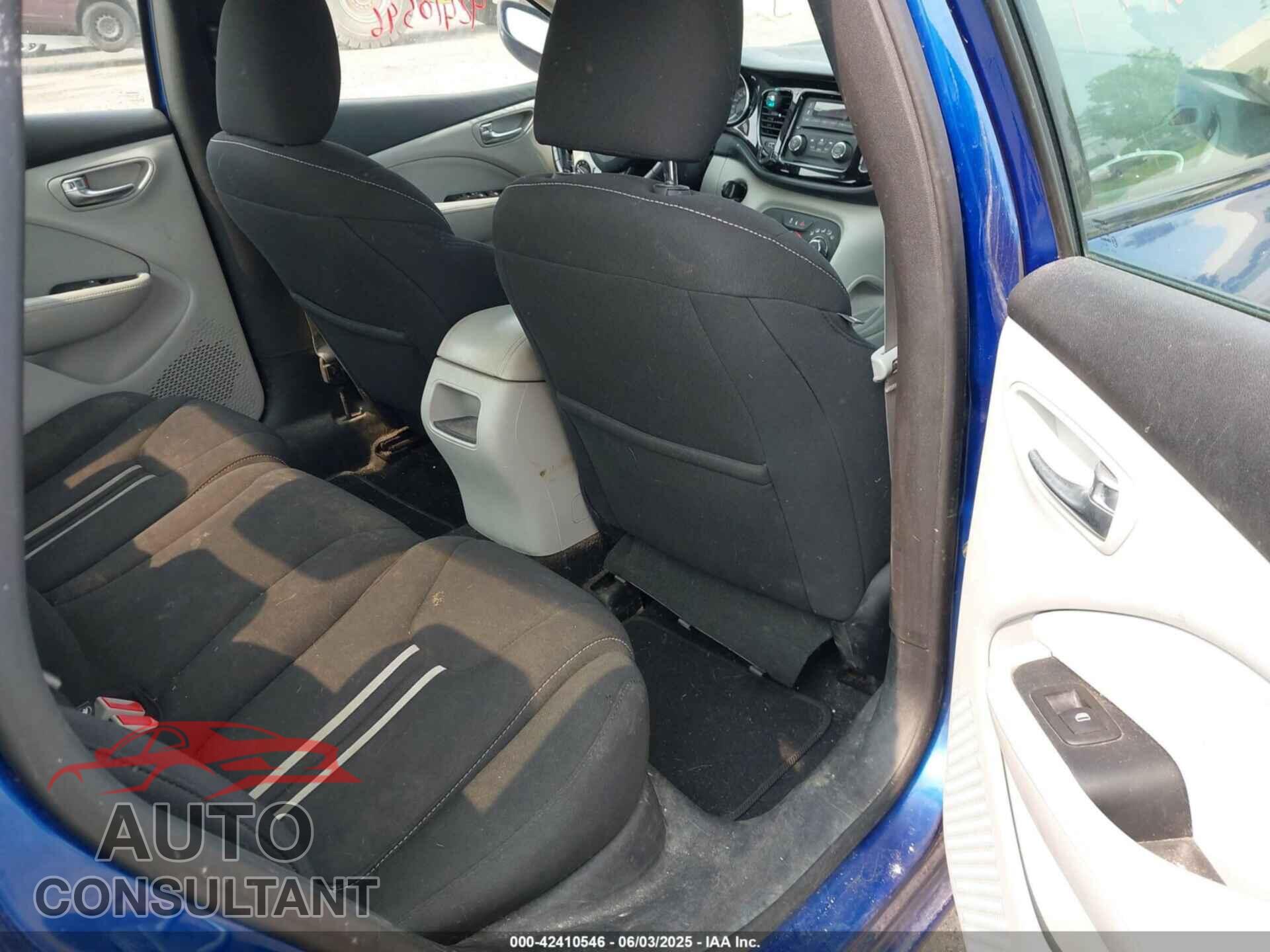 DODGE DART 2013 - 1C3CDFBA2DD322250