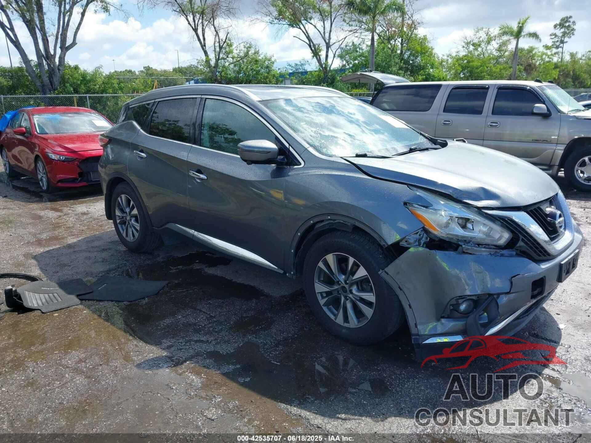 NISSAN MURANO 2017 - 5N1AZ2MH8HN167805