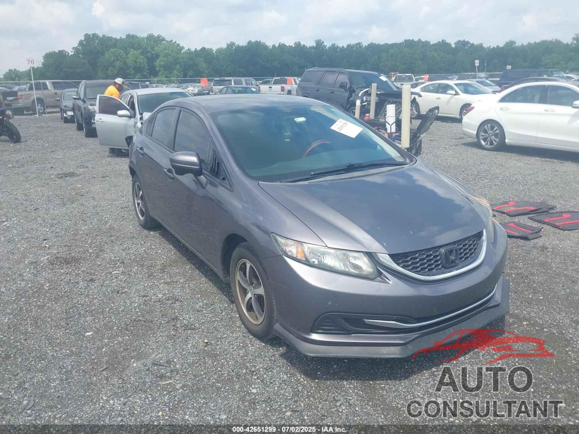 HONDA CIVIC 2015 - 19XFB2F78FE700157