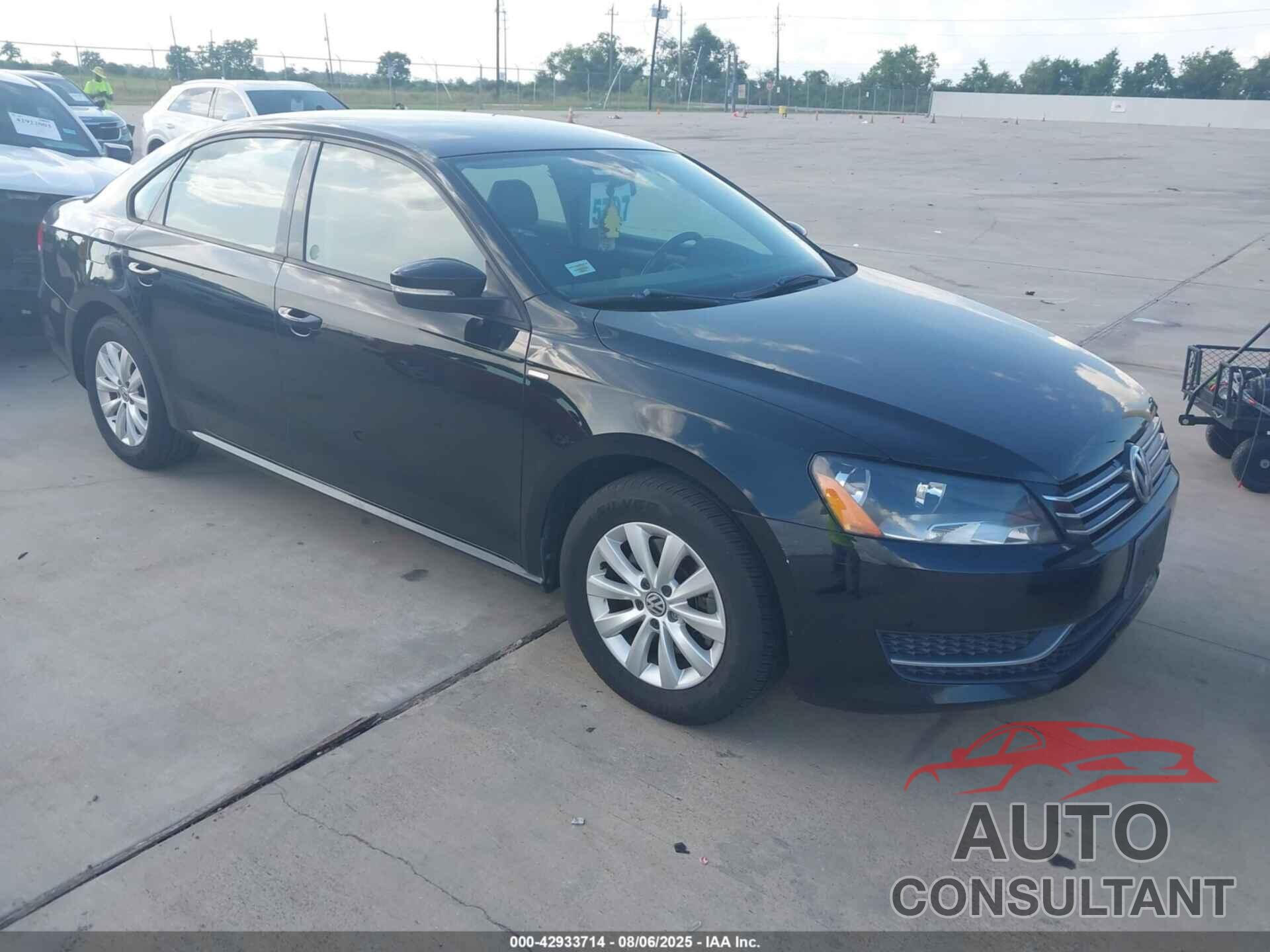VOLKSWAGEN PASSAT 2014 - 1VWAS7A38EC071644