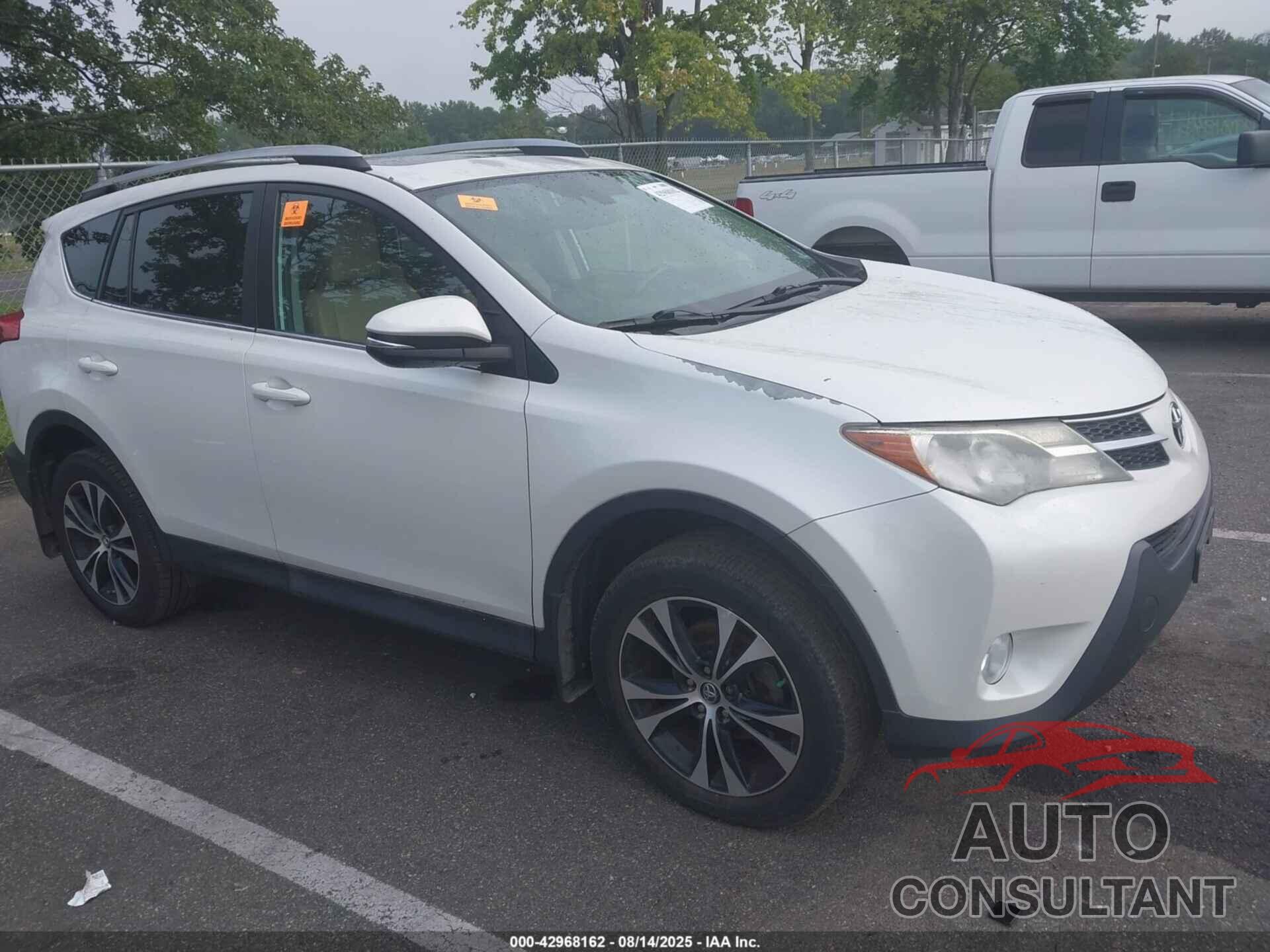 TOYOTA RAV4 2015 - 2T3DFREV4FW363317