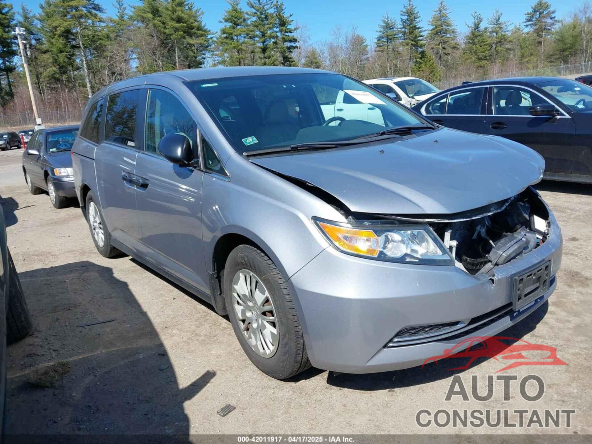 HONDA ODYSSEY 2016 - 5FNRL5H24GB151212