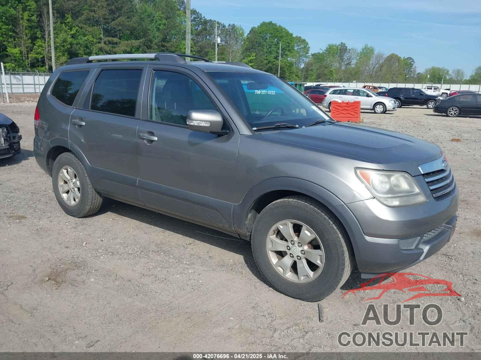 KIA BORREGO 2009 - KNDJJ741095024246