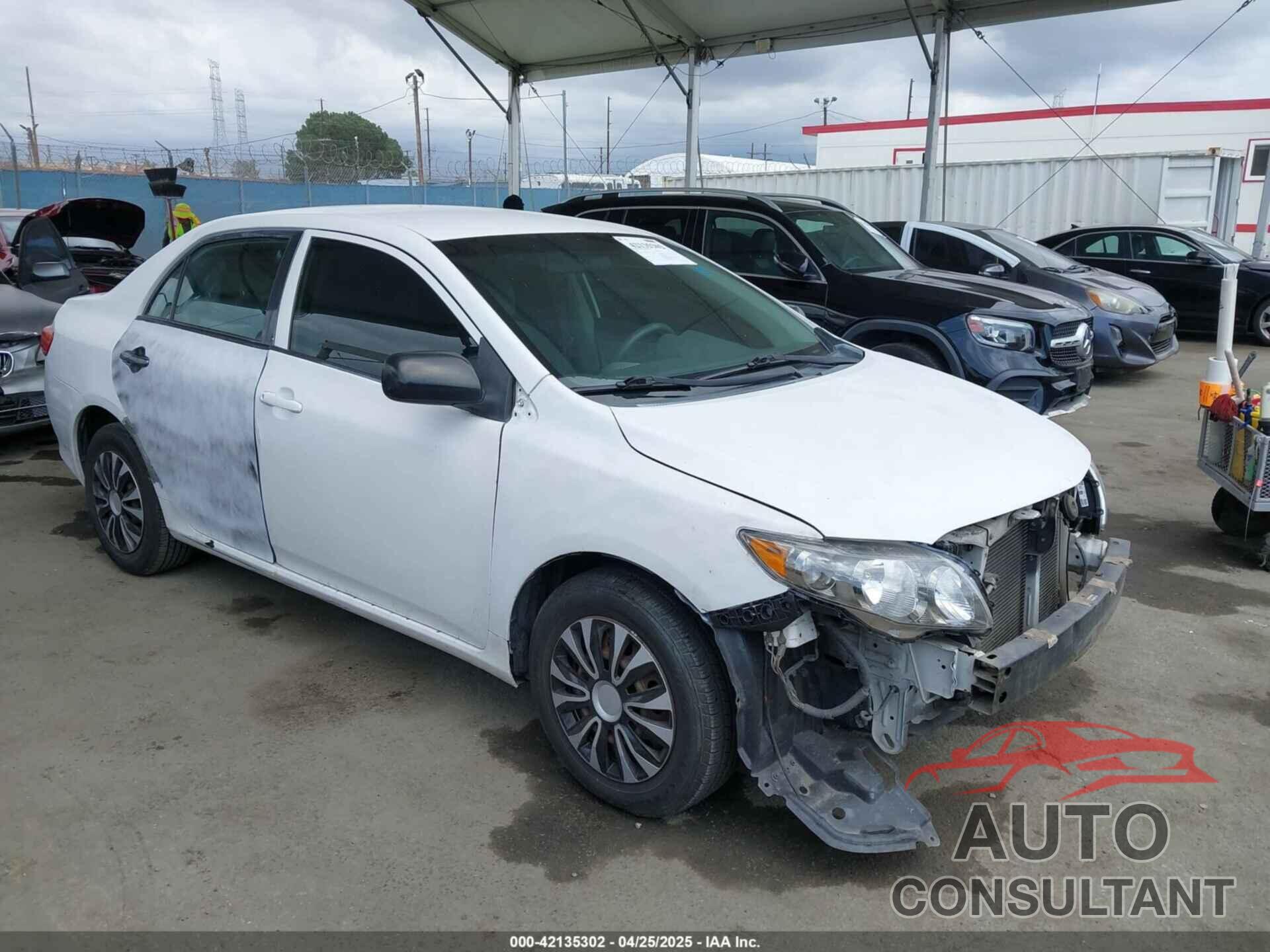 TOYOTA COROLLA 2009 - 1NXBU40E79Z011644