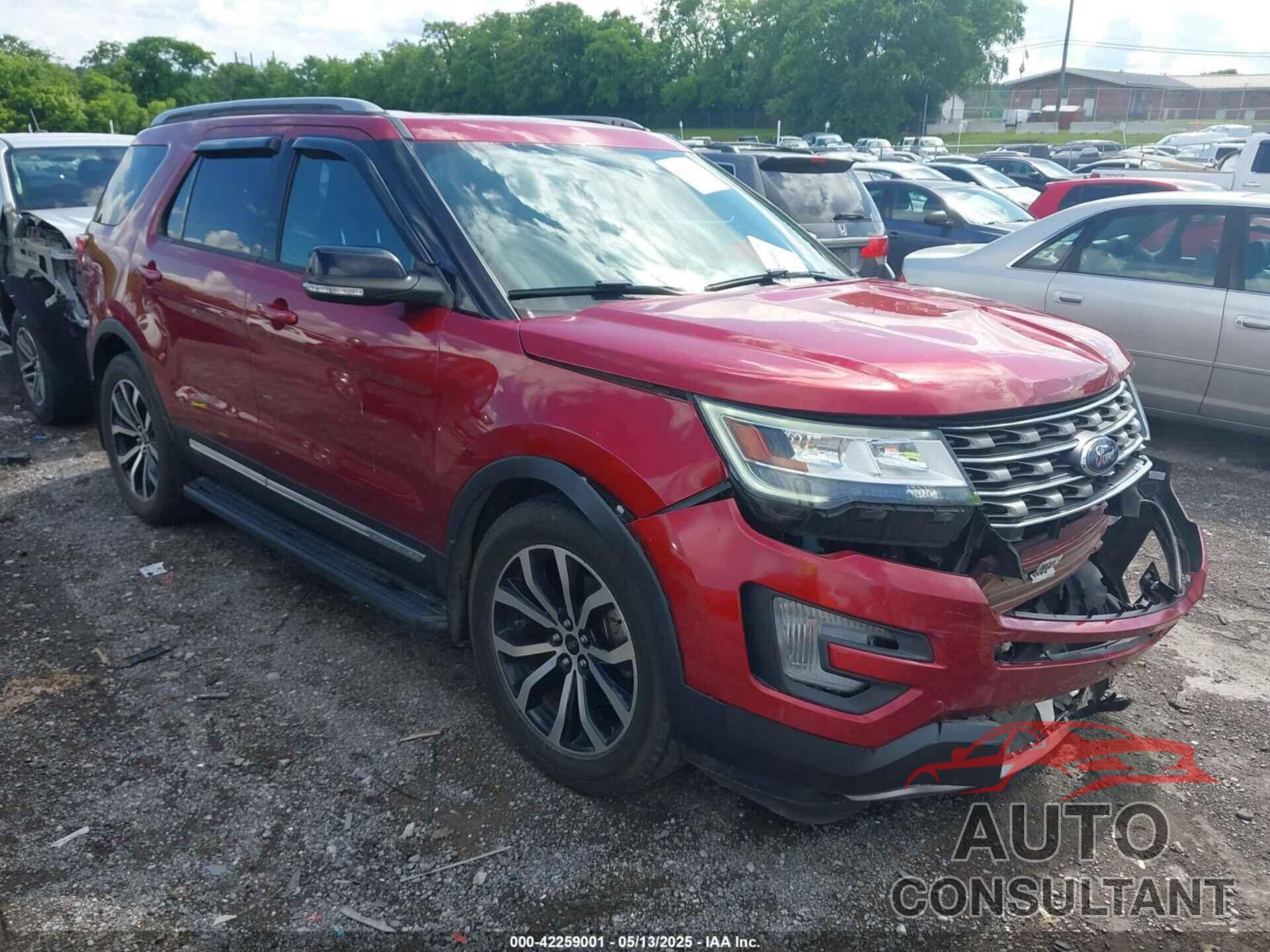 FORD EXPLORER 2017 - 1FM5K7D87HGB87468