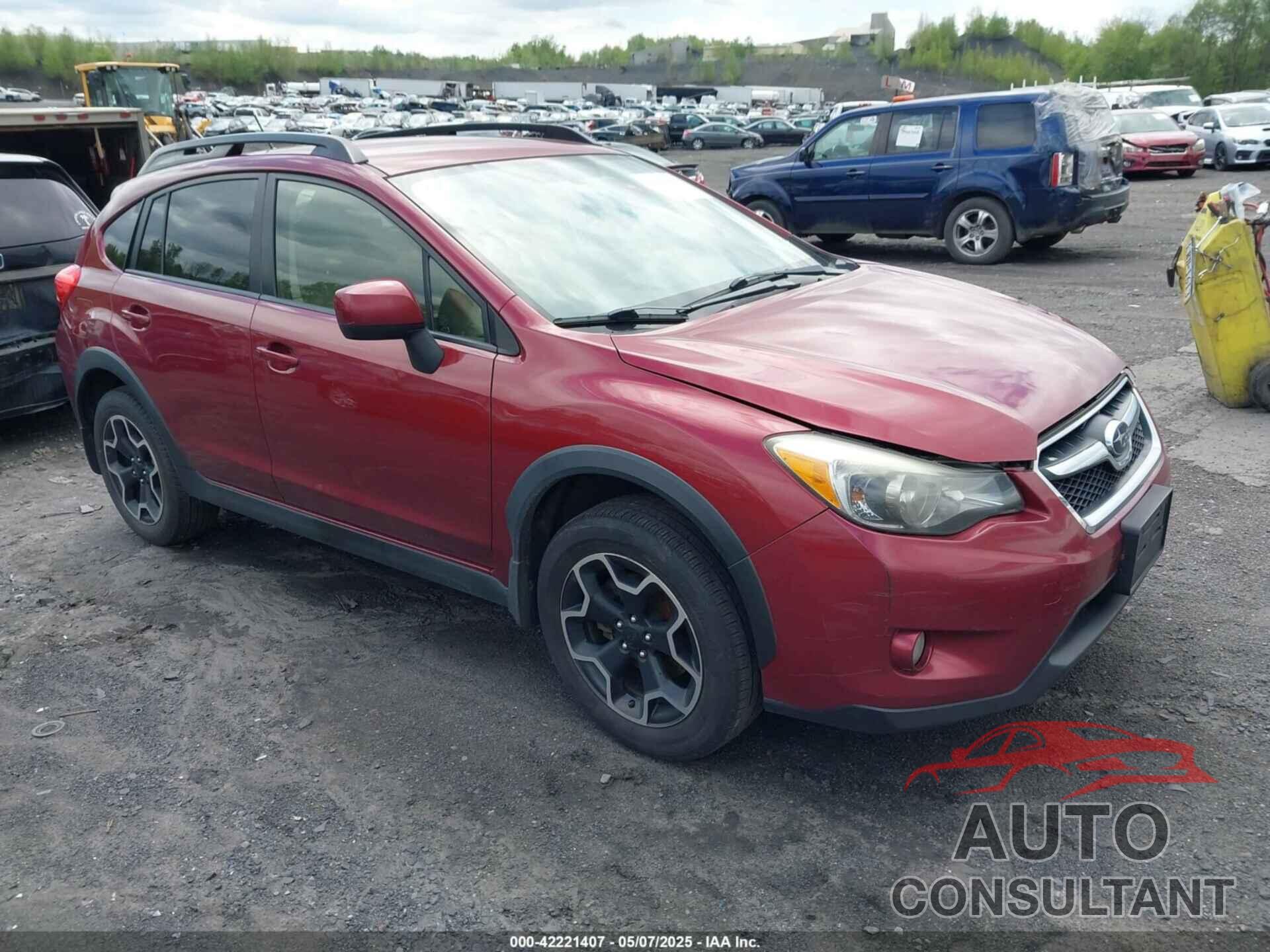 SUBARU XV CROSSTREK 2014 - JF2GPACC5E8257476