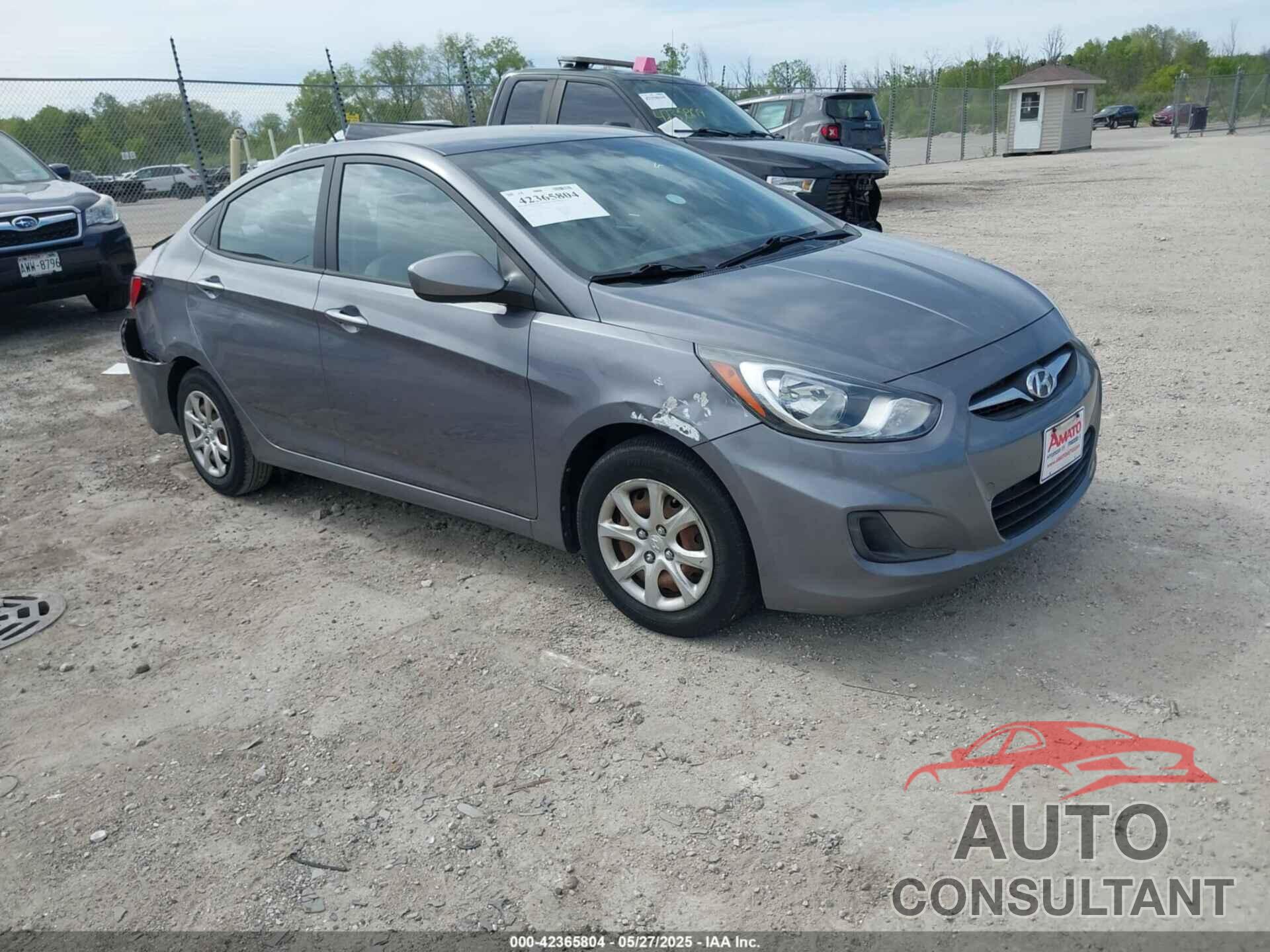 HYUNDAI ACCENT 2013 - KMHCT4AE2DU548534
