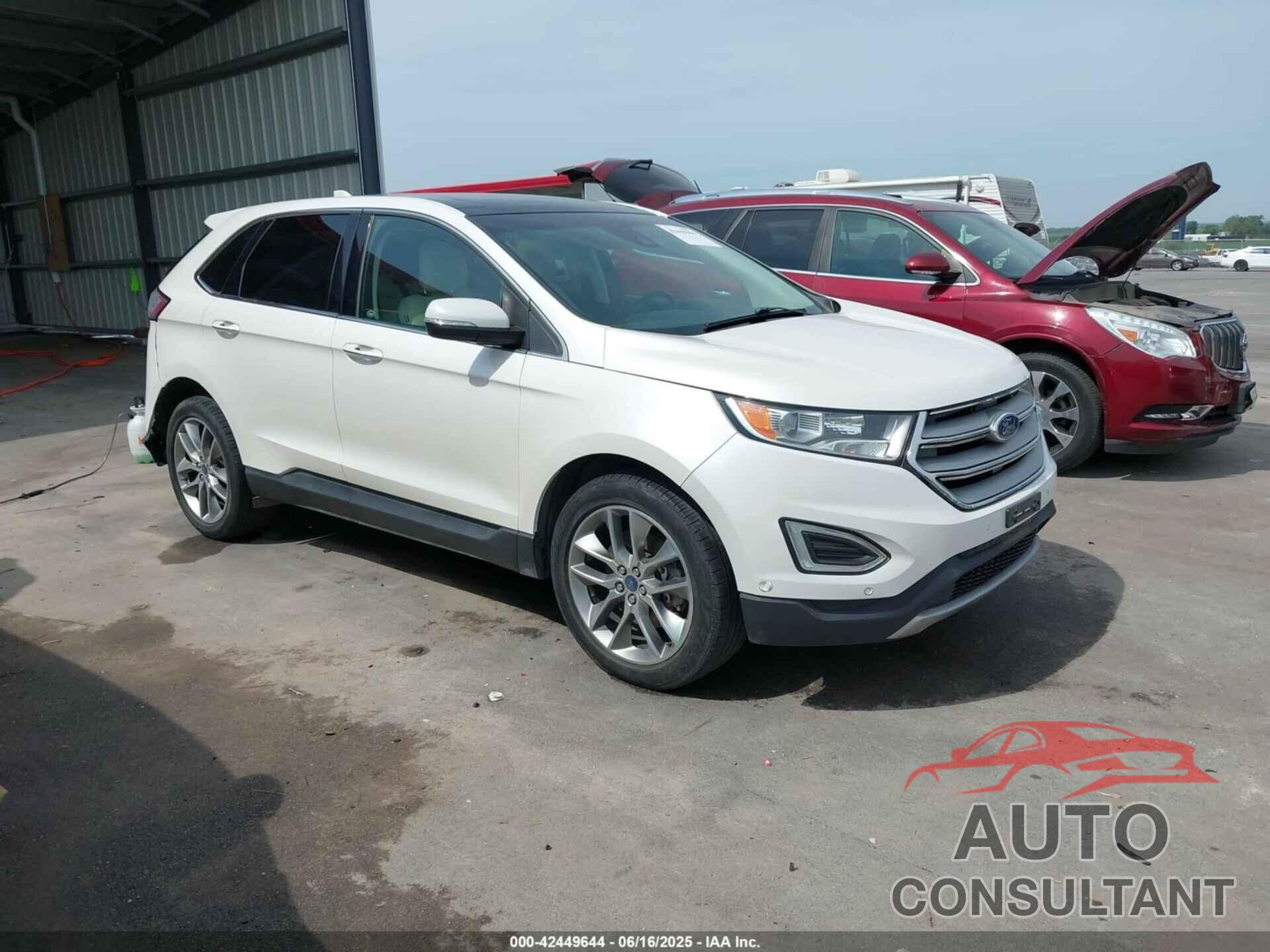 FORD EDGE 2015 - 2FMPK4K91FBB95587