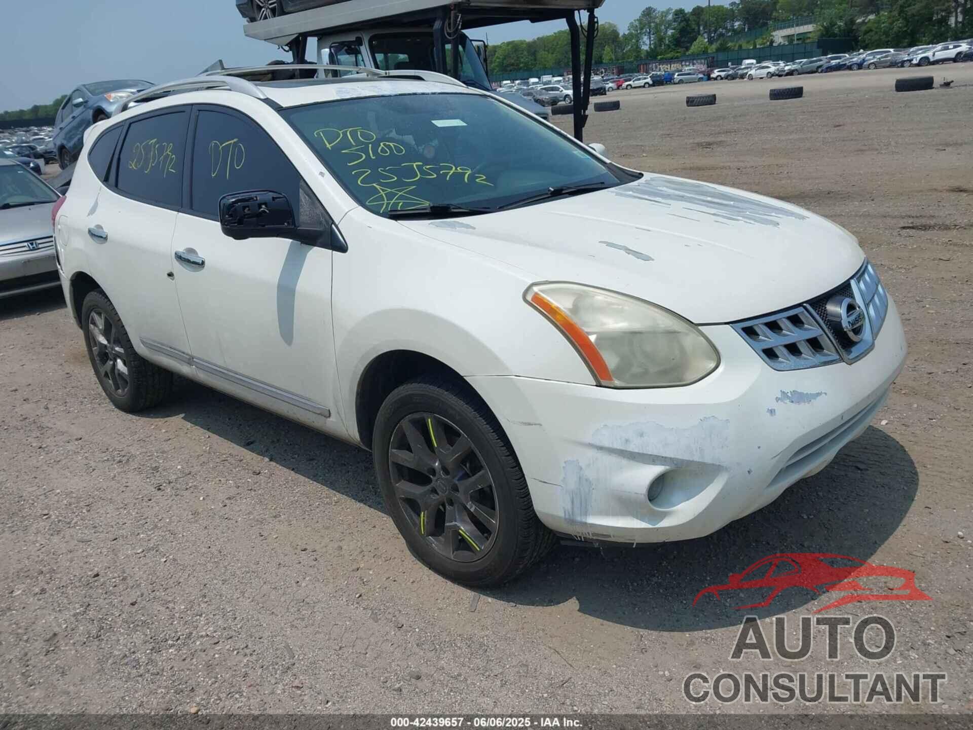 NISSAN ROGUE 2013 - JN8AS5MV2DW653373