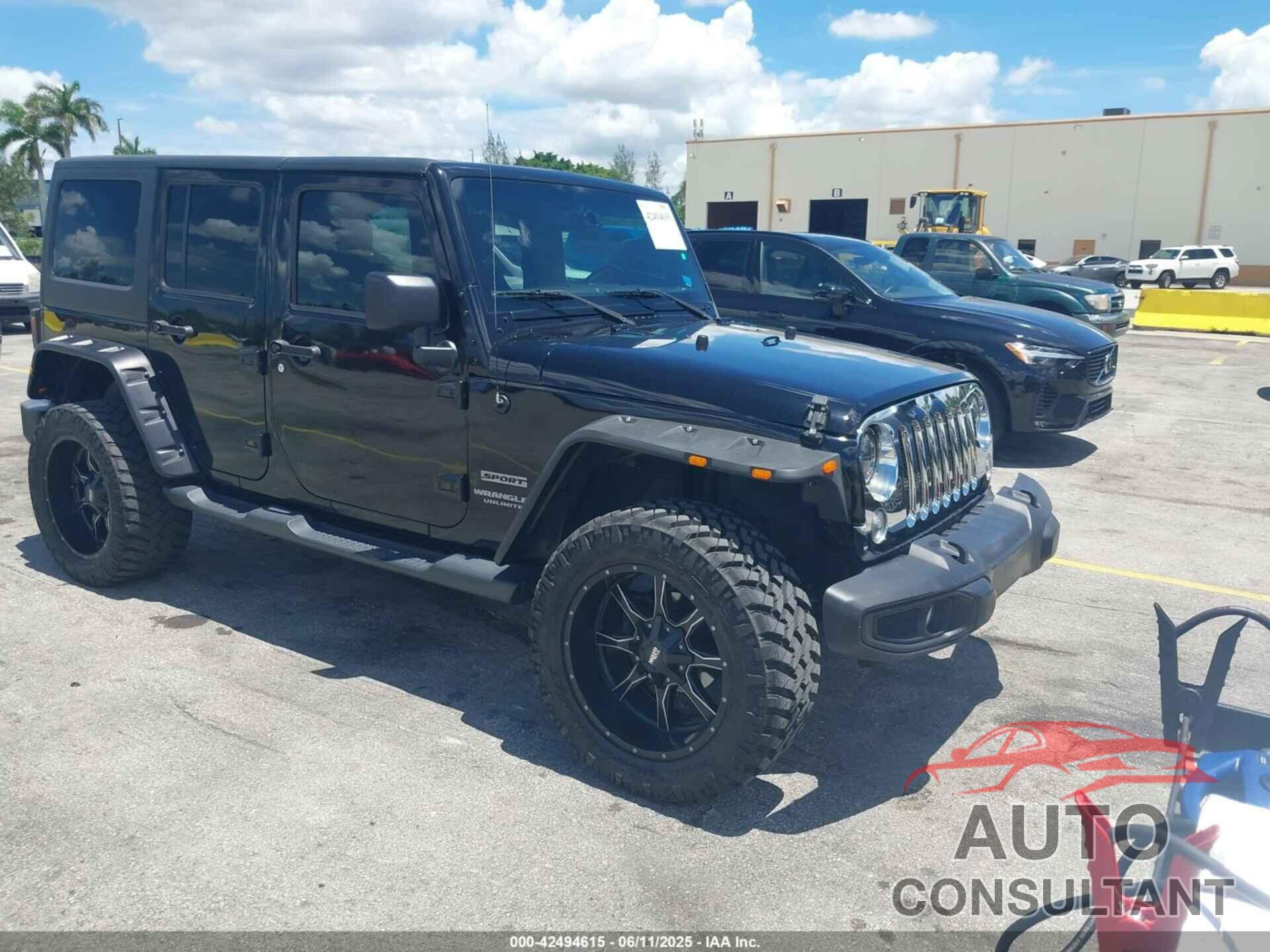JEEP WRANGLER UNLIMITED 2016 - 1C4BJWDG4GL327638