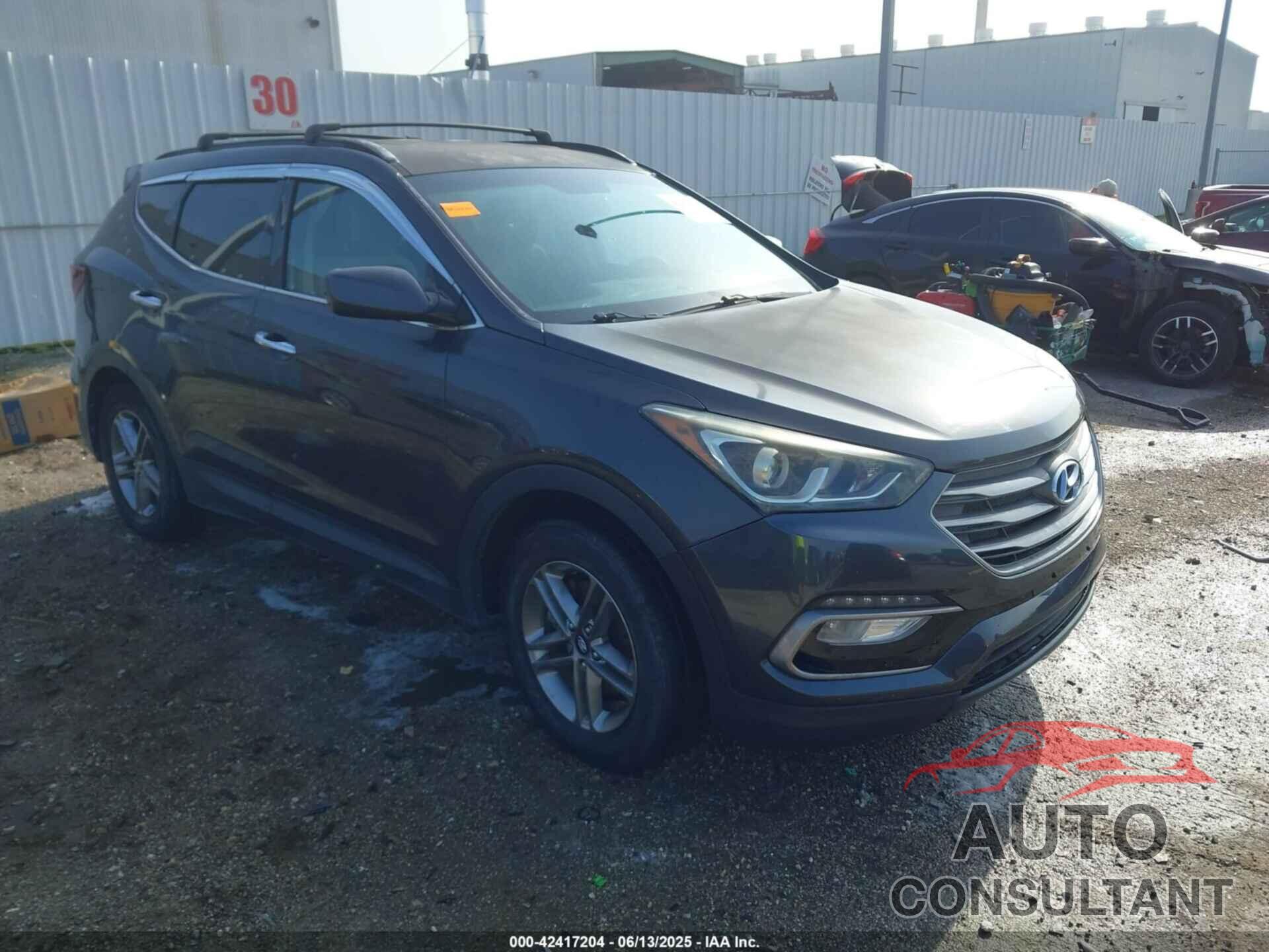 HYUNDAI SANTA FE SPORT 2017 - 5XYZU3LB6HG398590