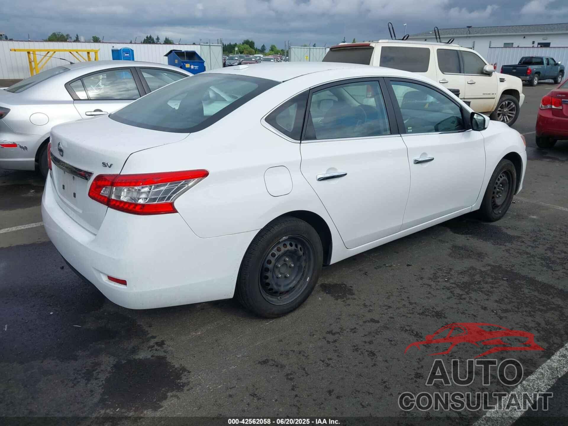 NISSAN SENTRA 2015 - 3N1AB7AP1FL637254