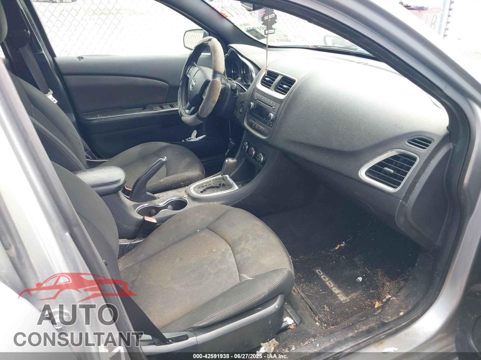 DODGE AVENGER 2013 - 1C3CDZAB2DN702775