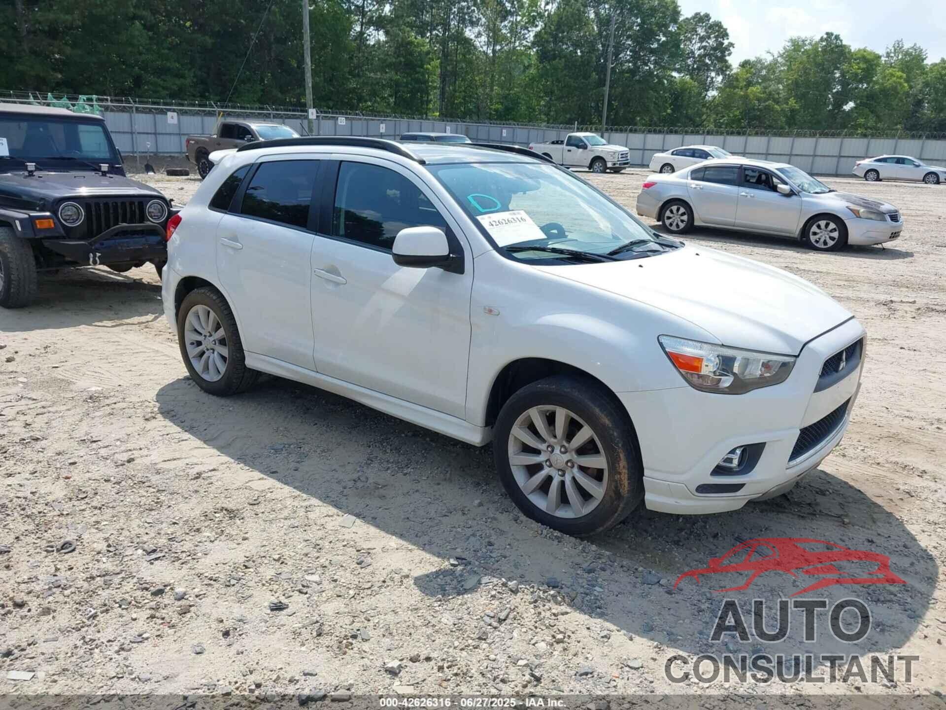 MITSUBISHI OUTLANDER SPORT 2011 - JA4AR4AU7BZ001075