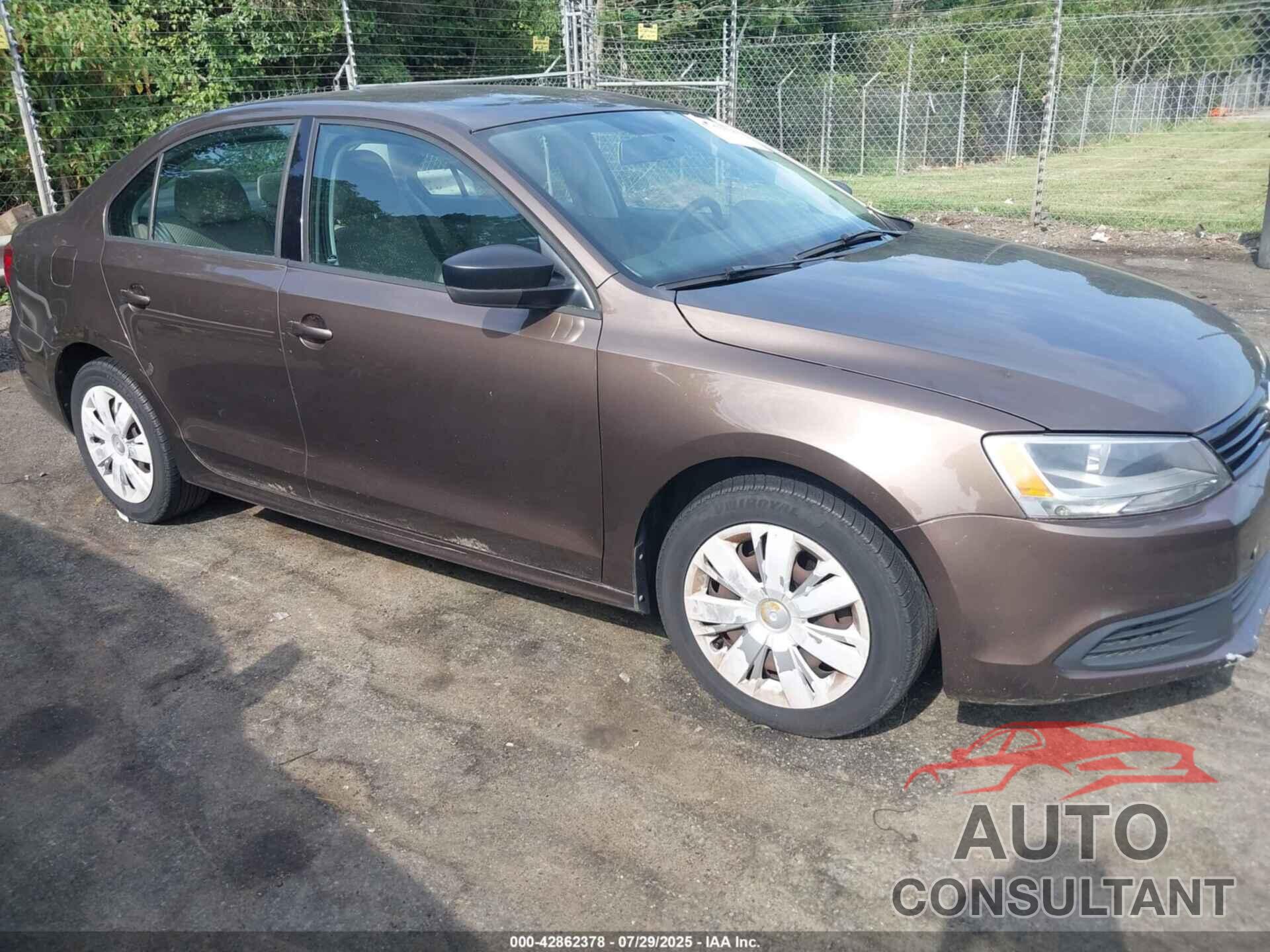 VOLKSWAGEN JETTA 2011 - 3VW2K7AJ3BM381679