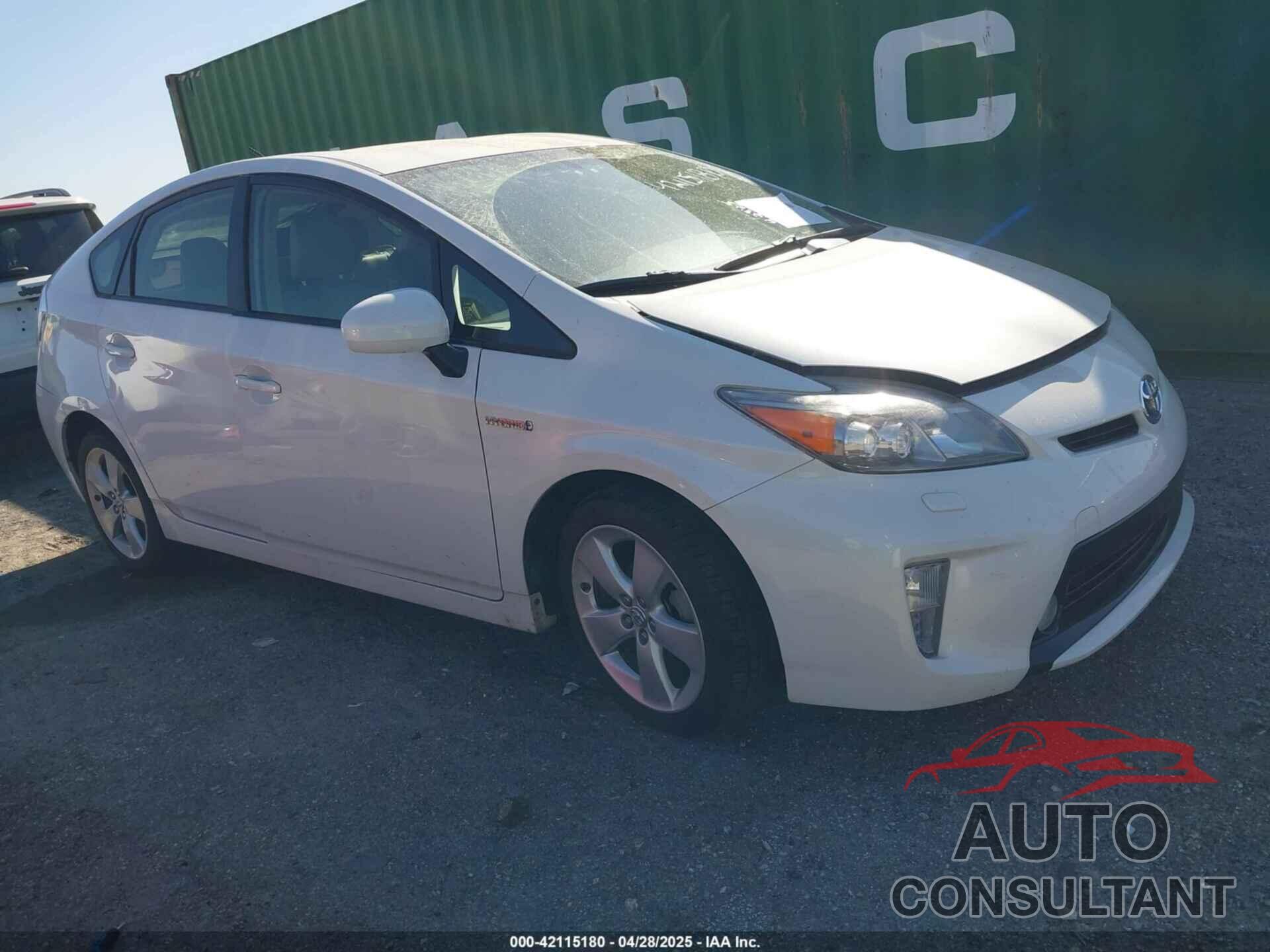 TOYOTA PRIUS 2013 - JTDKN3DU3D0348163