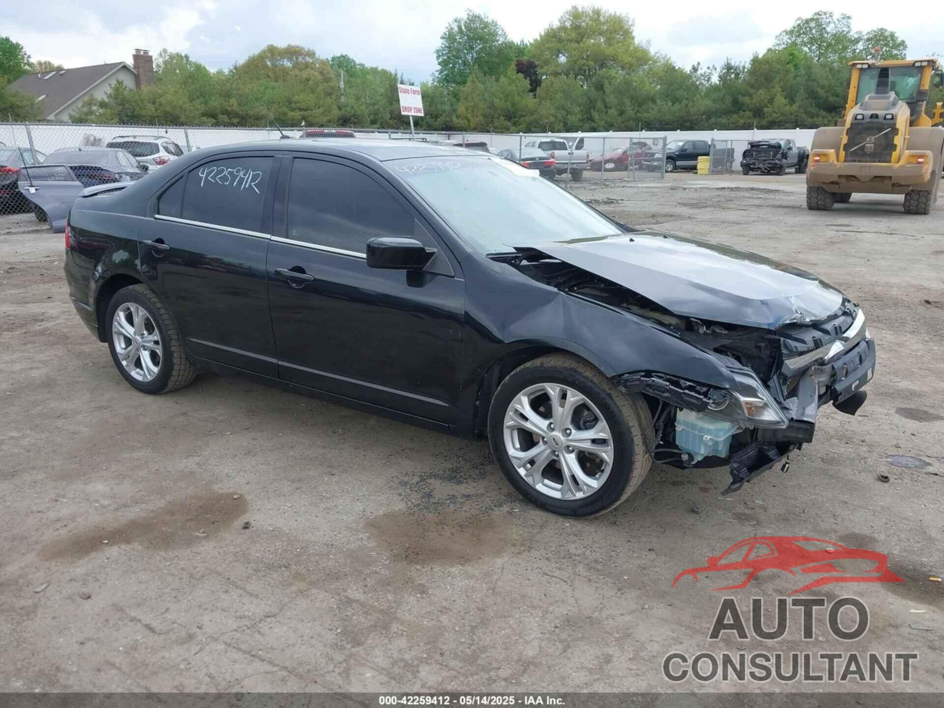 FORD FUSION 2012 - 3FAHP0HA7CR337450