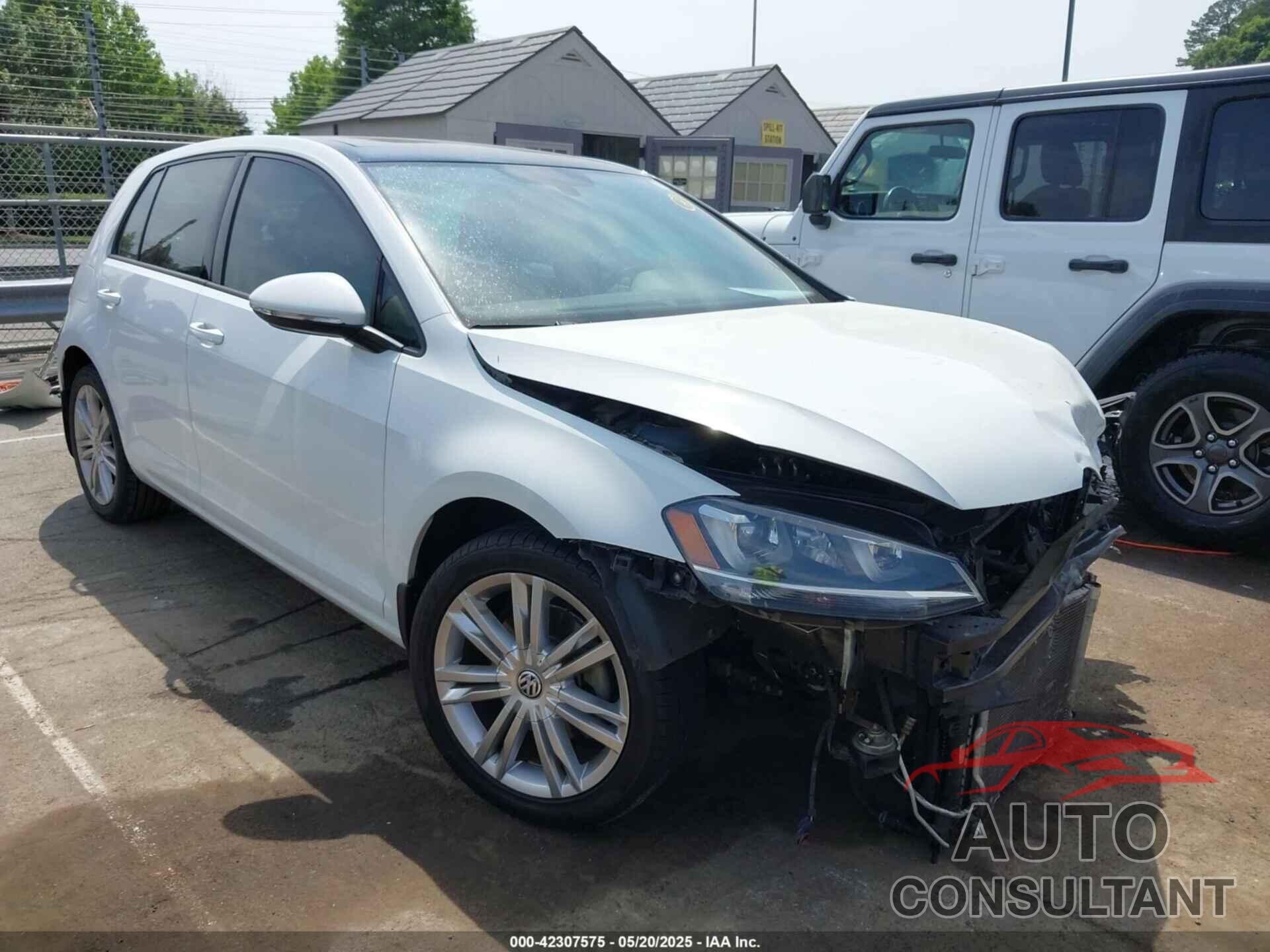 VOLKSWAGEN GOLF 2015 - 3VW2A7AU2FM046626