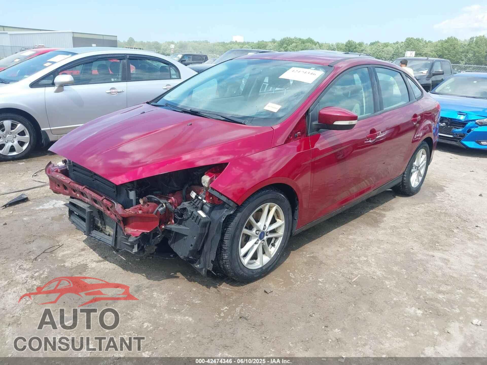 FORD FOCUS 2016 - 1FADP3F28GL358243