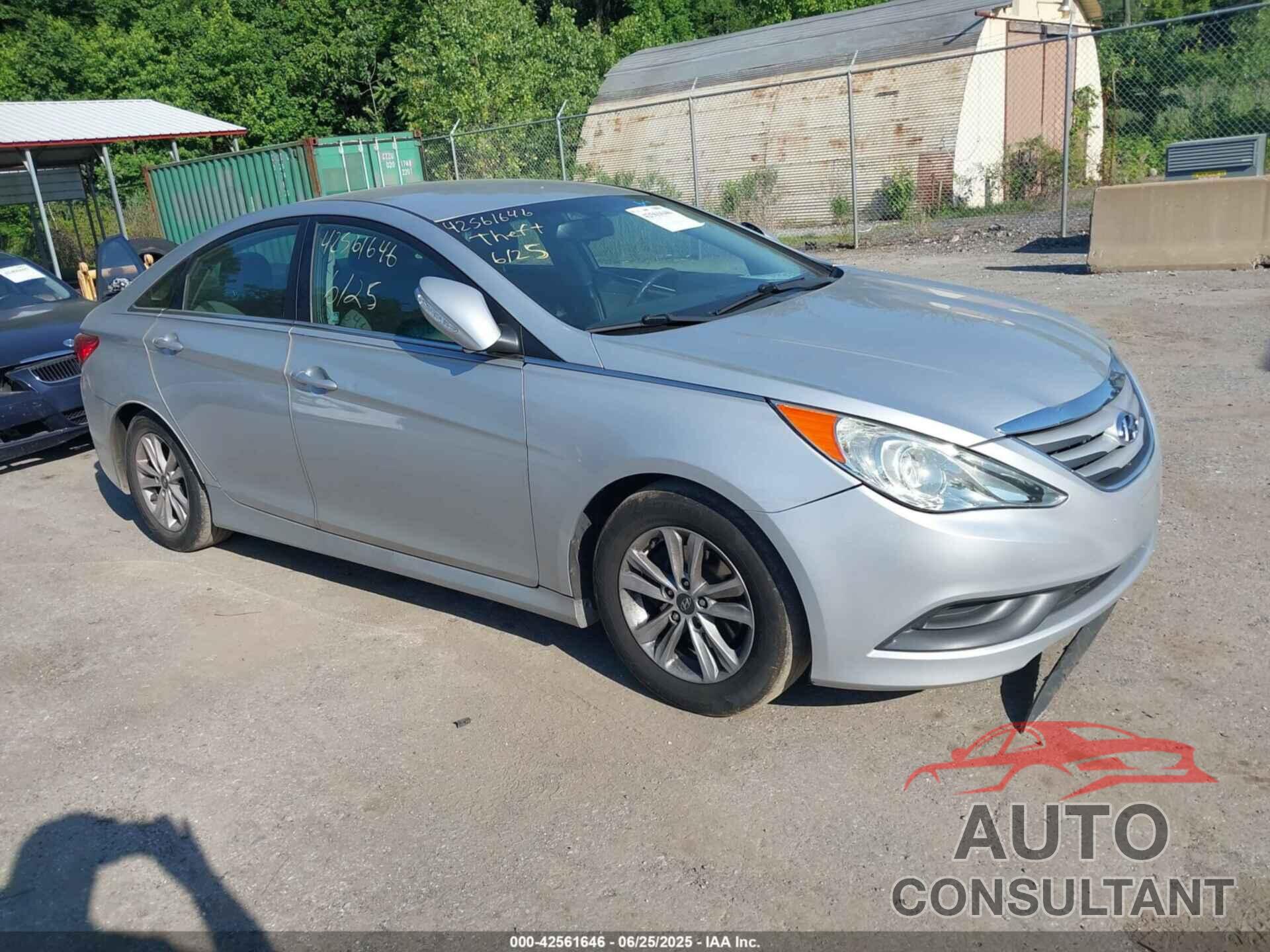 HYUNDAI SONATA 2014 - 5NPEB4AC0EH876965