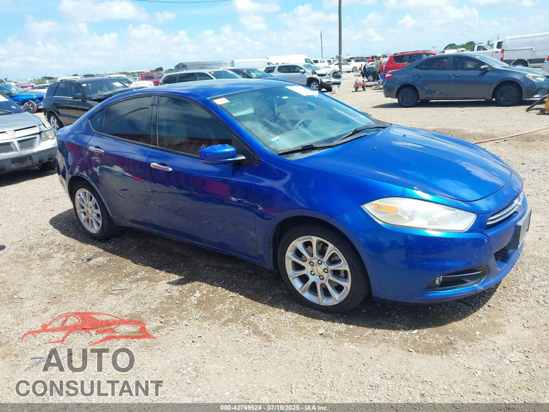 DODGE DART 2013 - 1C3CDFCA1DD329382