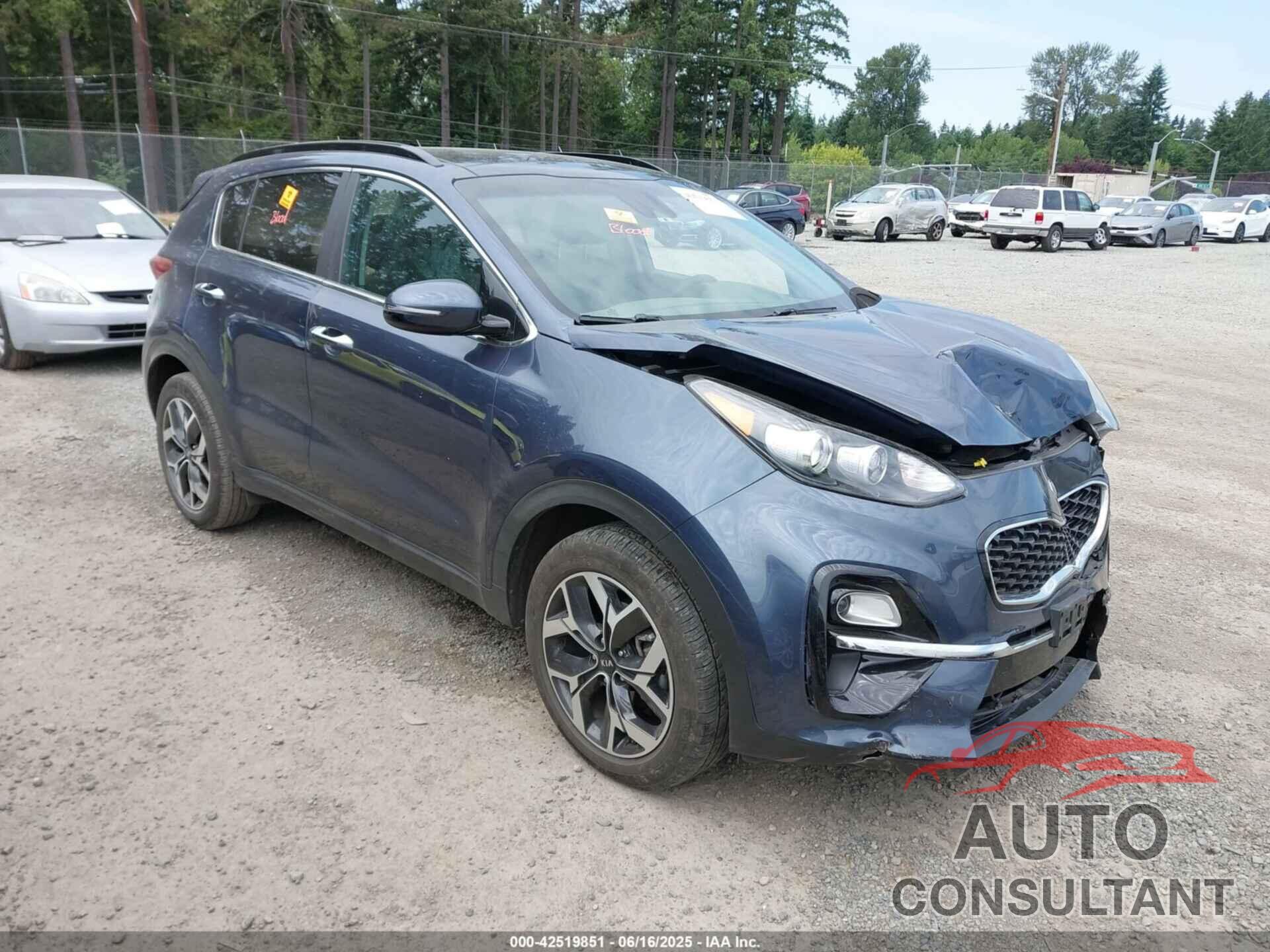 KIA SPORTAGE 2021 - KNDPN3AC1M7921232