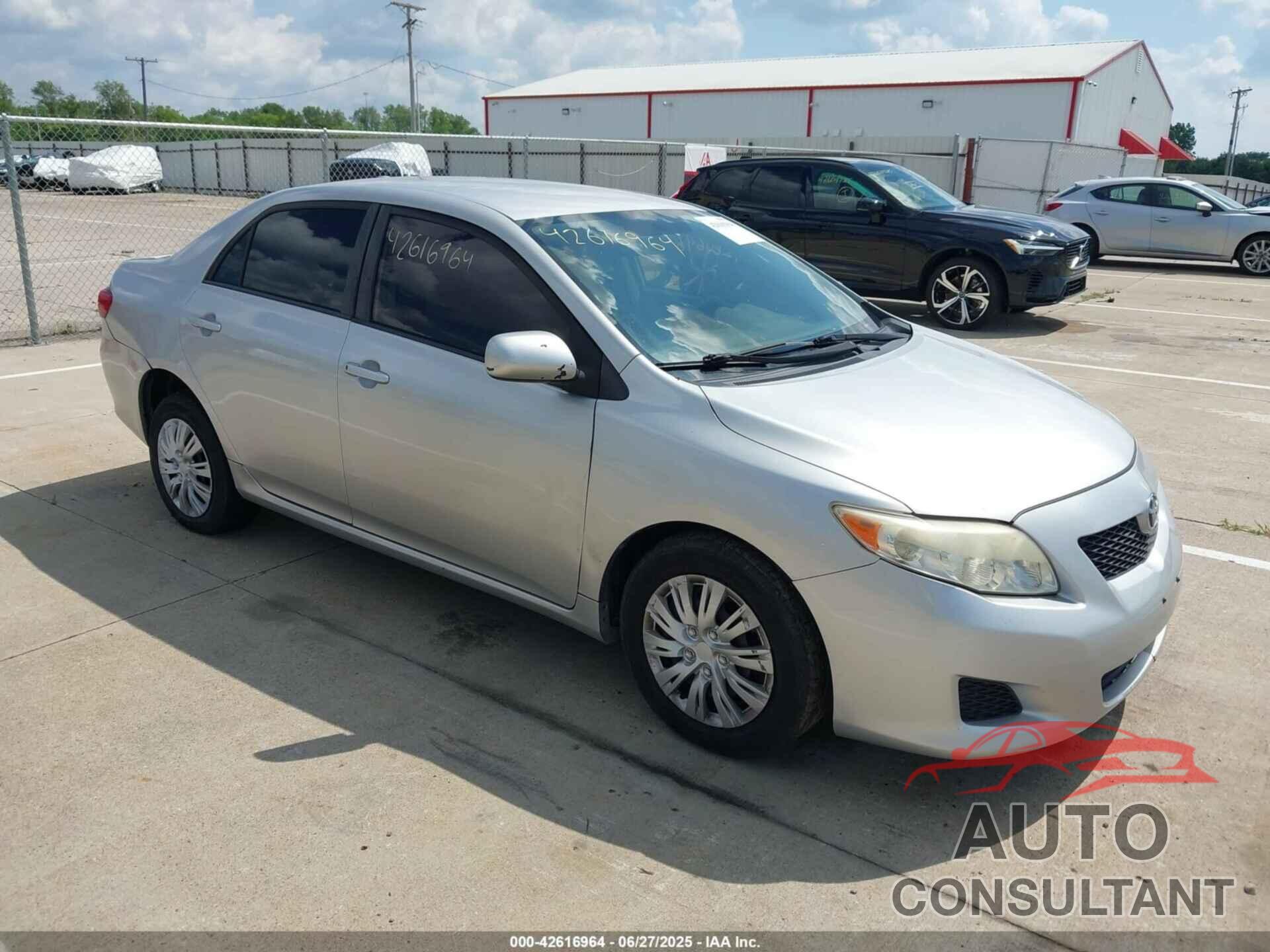 TOYOTA COROLLA 2009 - JTDBL40E399031691