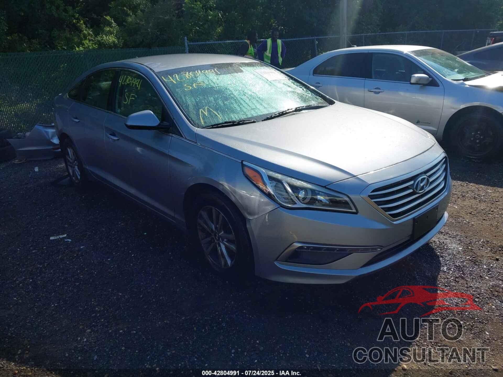 HYUNDAI SONATA 2015 - 5NPE24AF7FH132694