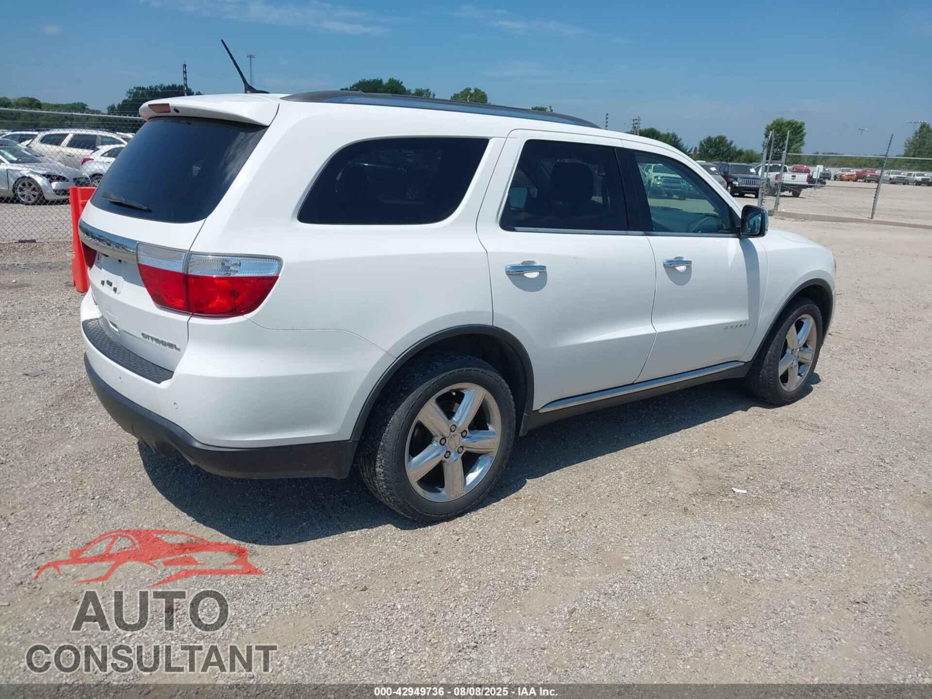 DODGE DURANGO 2013 - 1C4RDJEG3DC678754