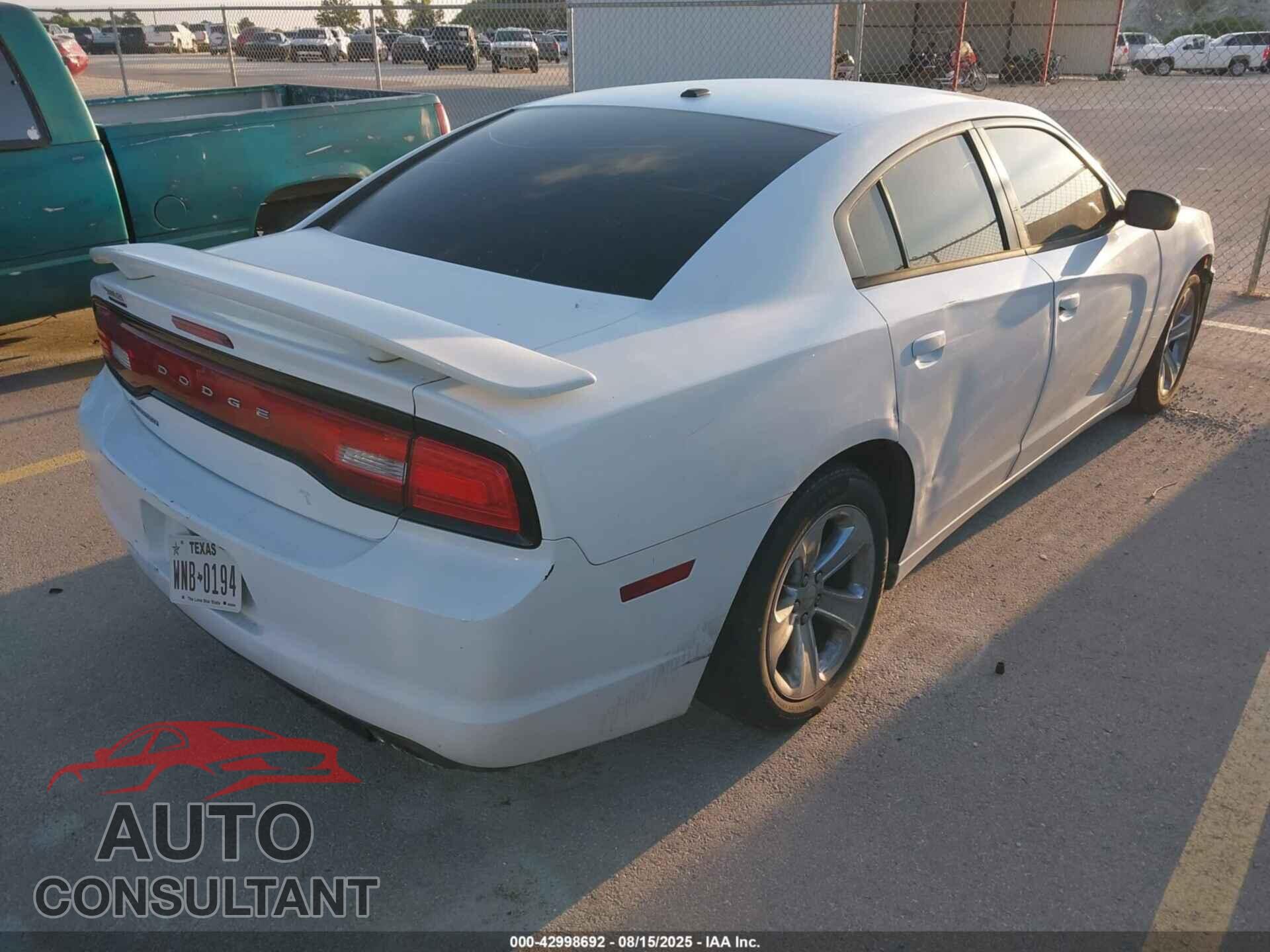 DODGE CHARGER 2013 - 2C3CDXHG2DH535560