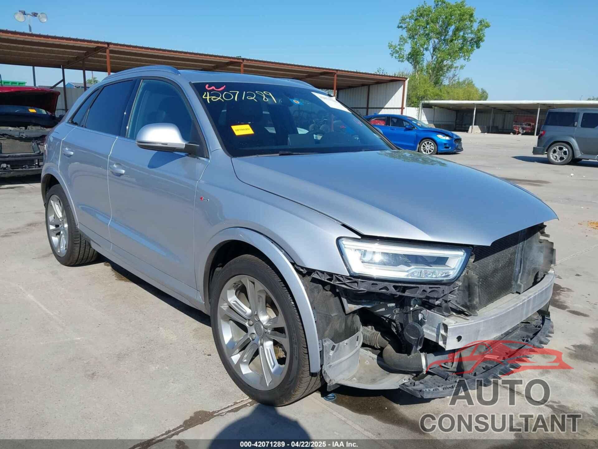 AUDI Q3 2018 - WA1JCCFS8JR023281