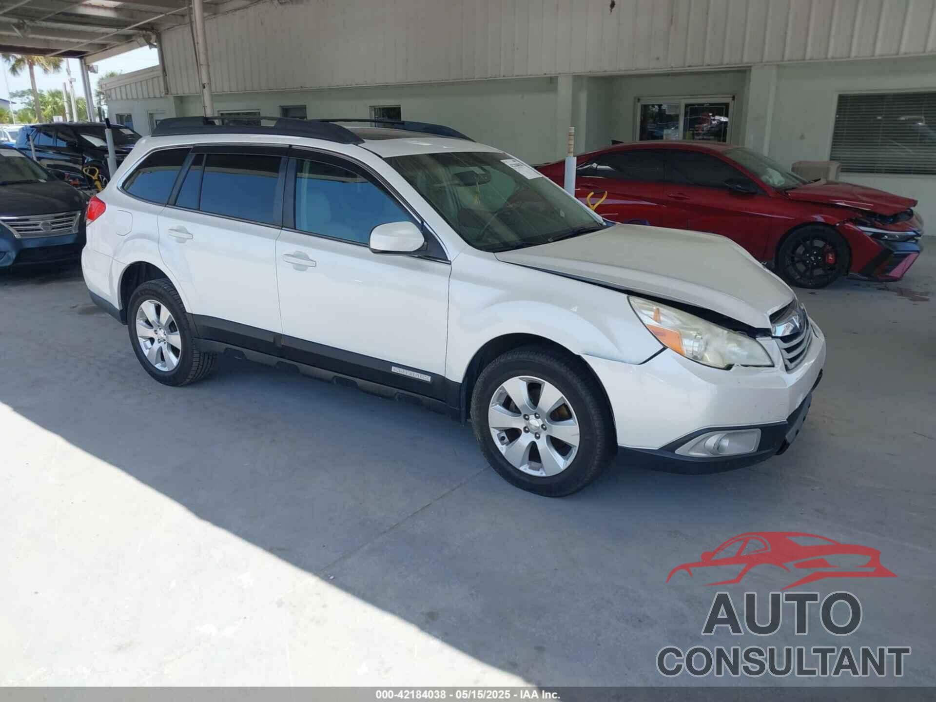 SUBARU OUTBACK 2011 - 4S4BRBKC7B3321726