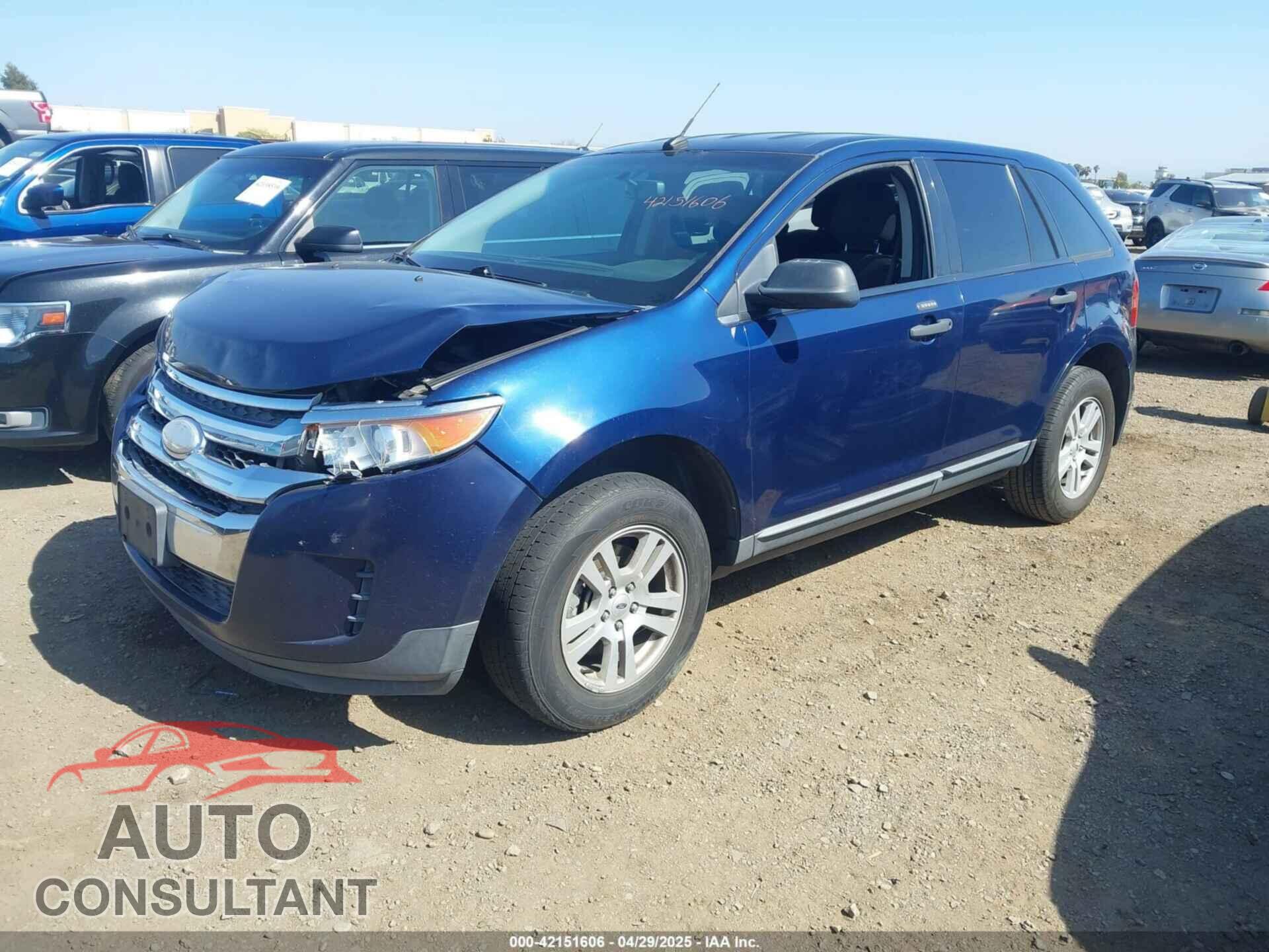 FORD EDGE 2012 - 2FMDK3GC6CBA61204