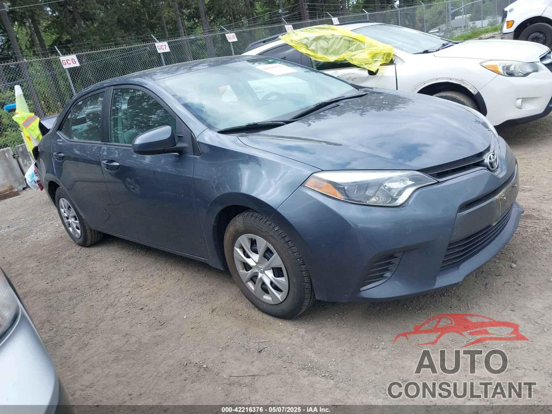 TOYOTA COROLLA 2016 - 2T1BPRHE4GC661362