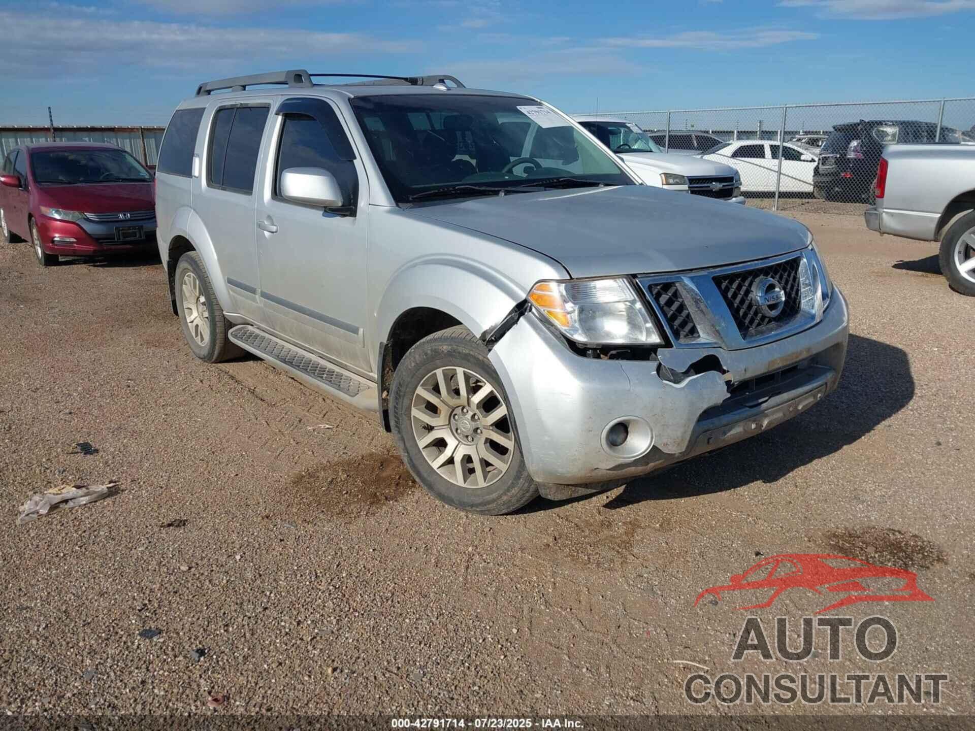 NISSAN PATHFINDER 2012 - 5N1AR1NN5CC619163