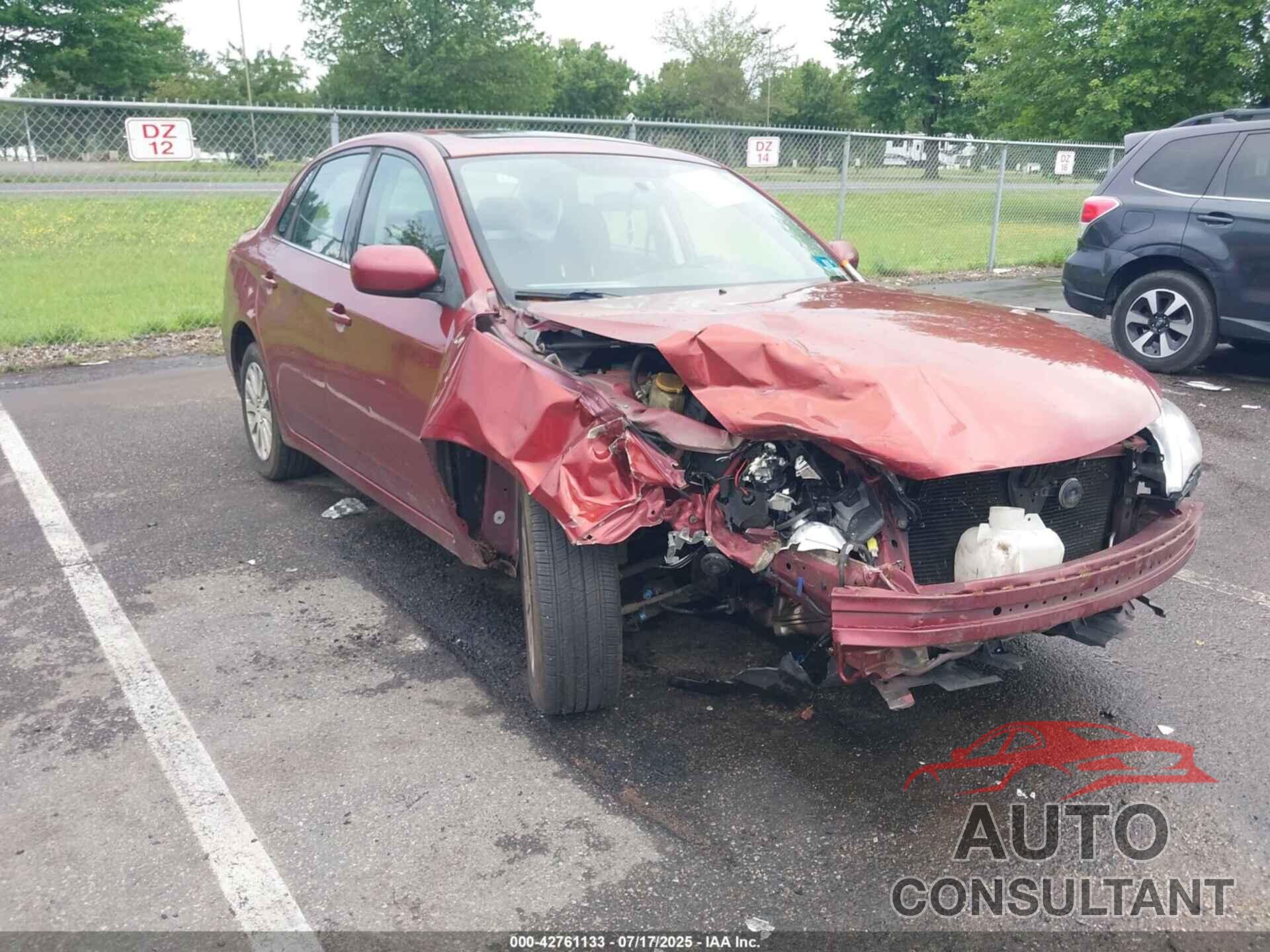 SUBARU IMPREZA 2010 - JF1GE6B69AH513308
