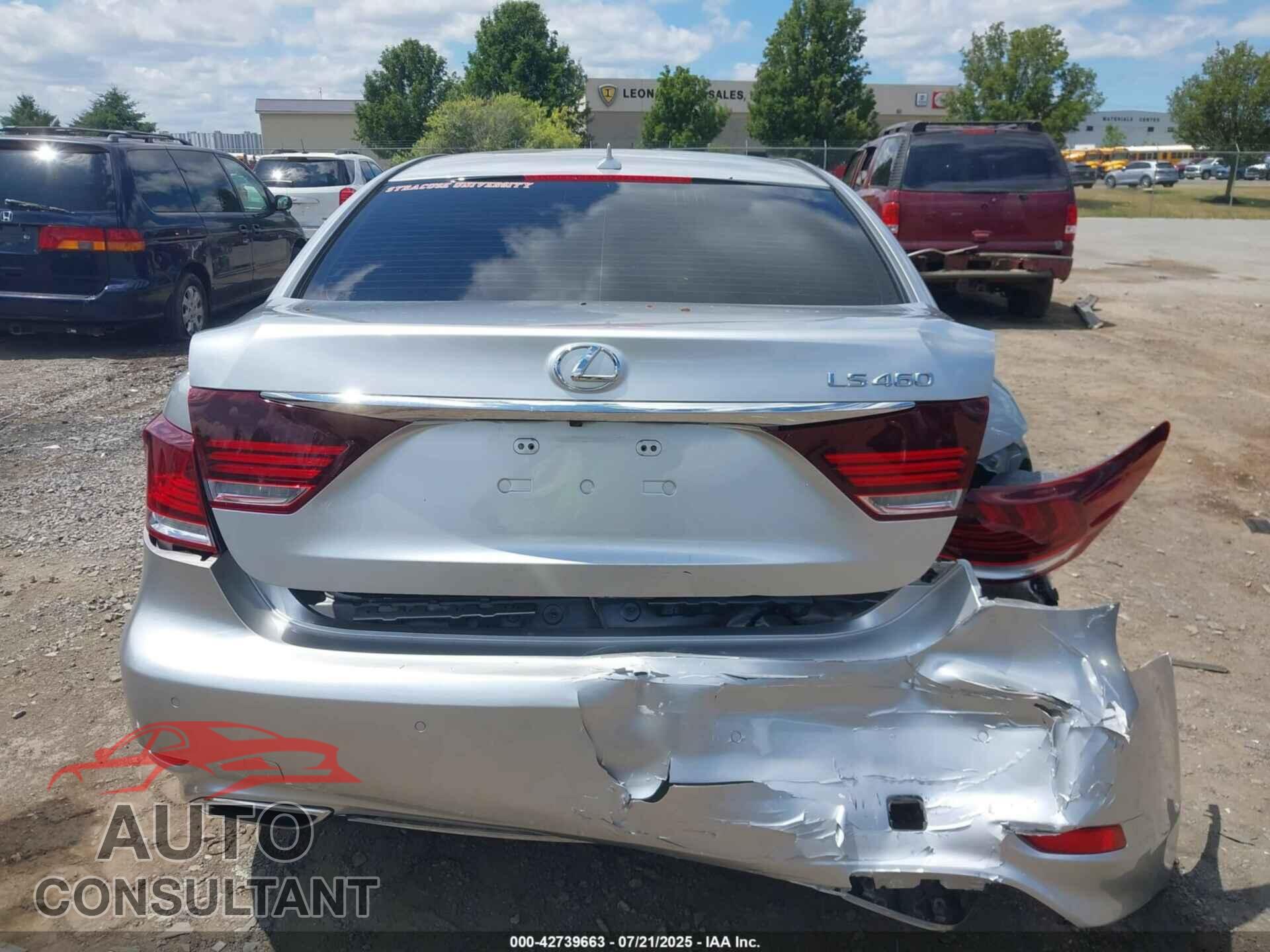 LEXUS LS 460 2013 - JTHBL5EF3D5122515