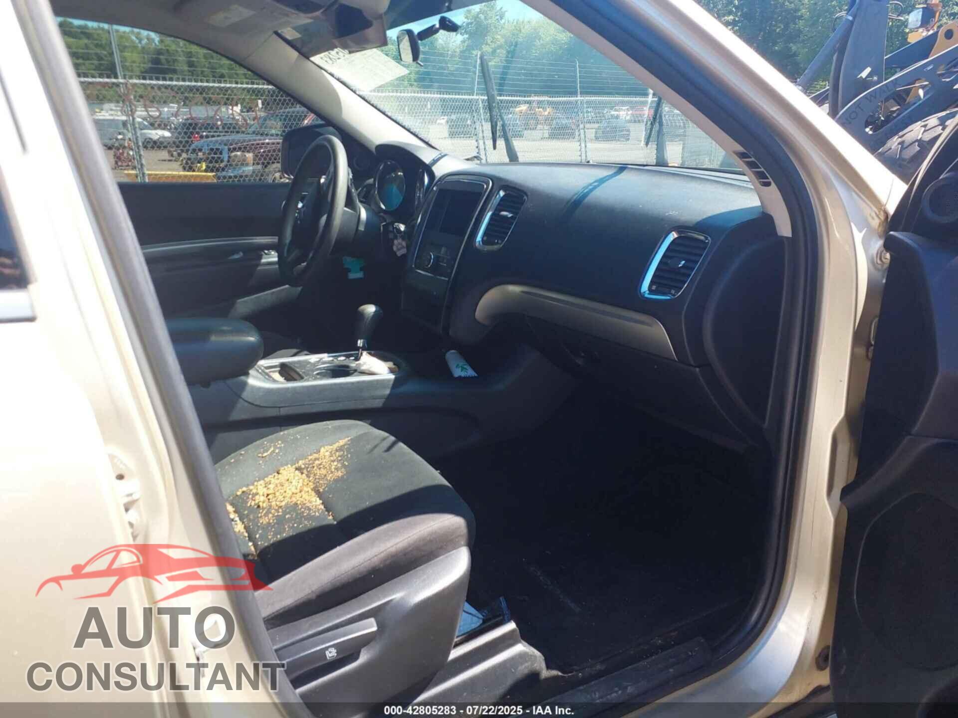 DODGE DURANGO 2012 - 1C4RDJAG4CC147535